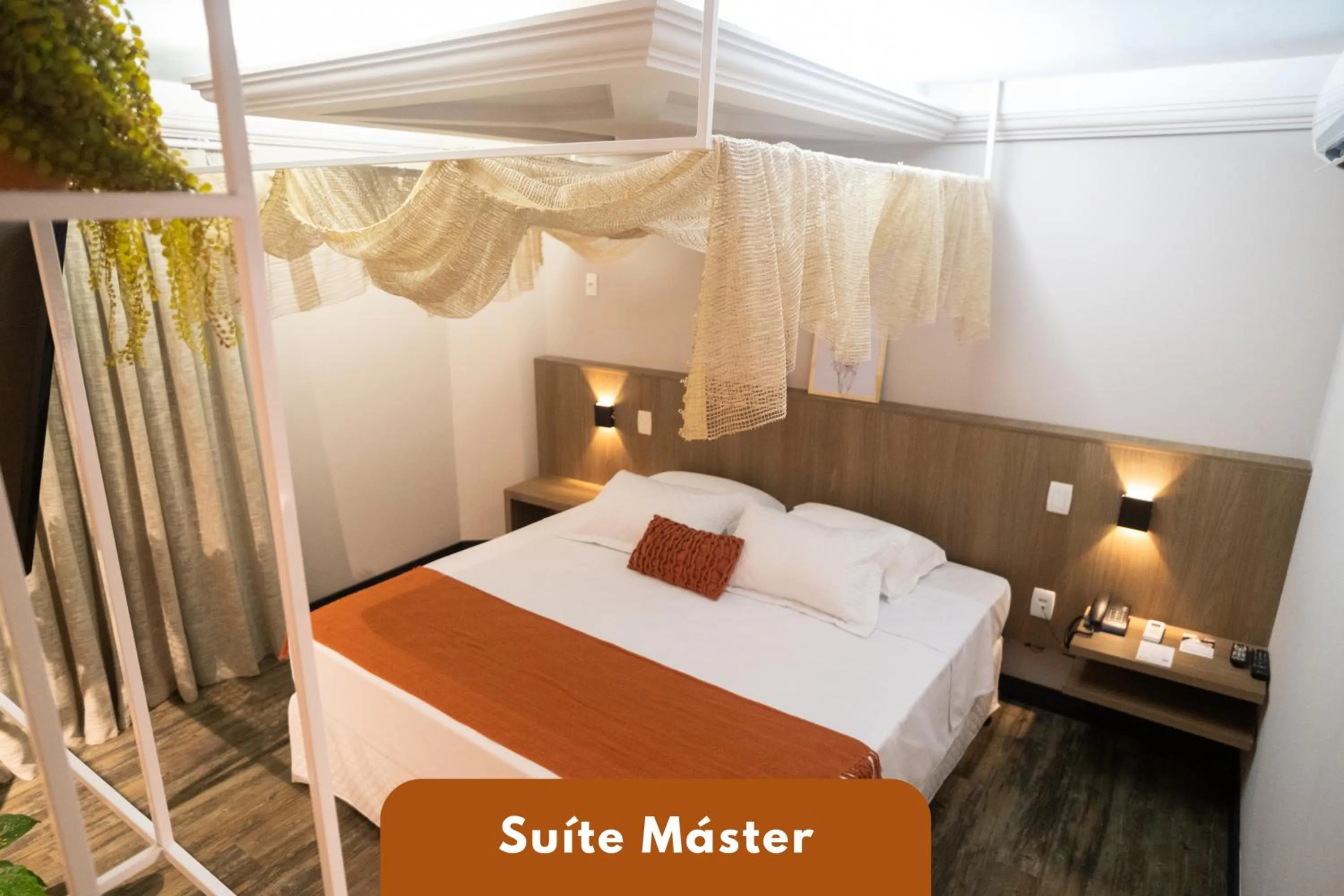 Bed in Camboriú Praia Hotel