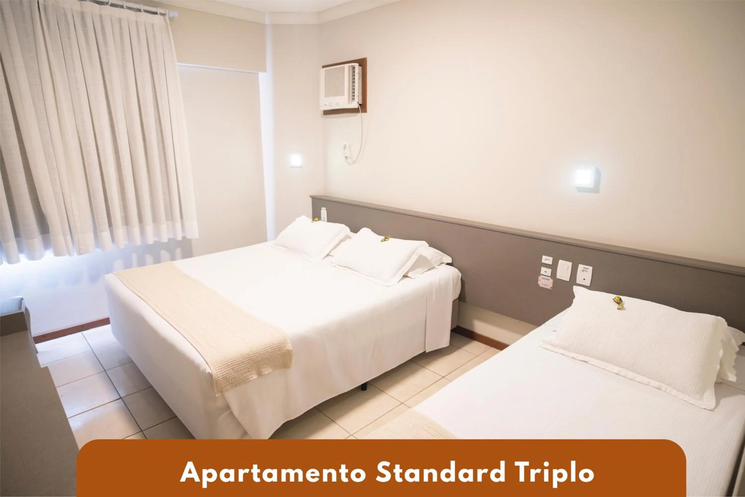 Bed in Camboriú Praia Hotel