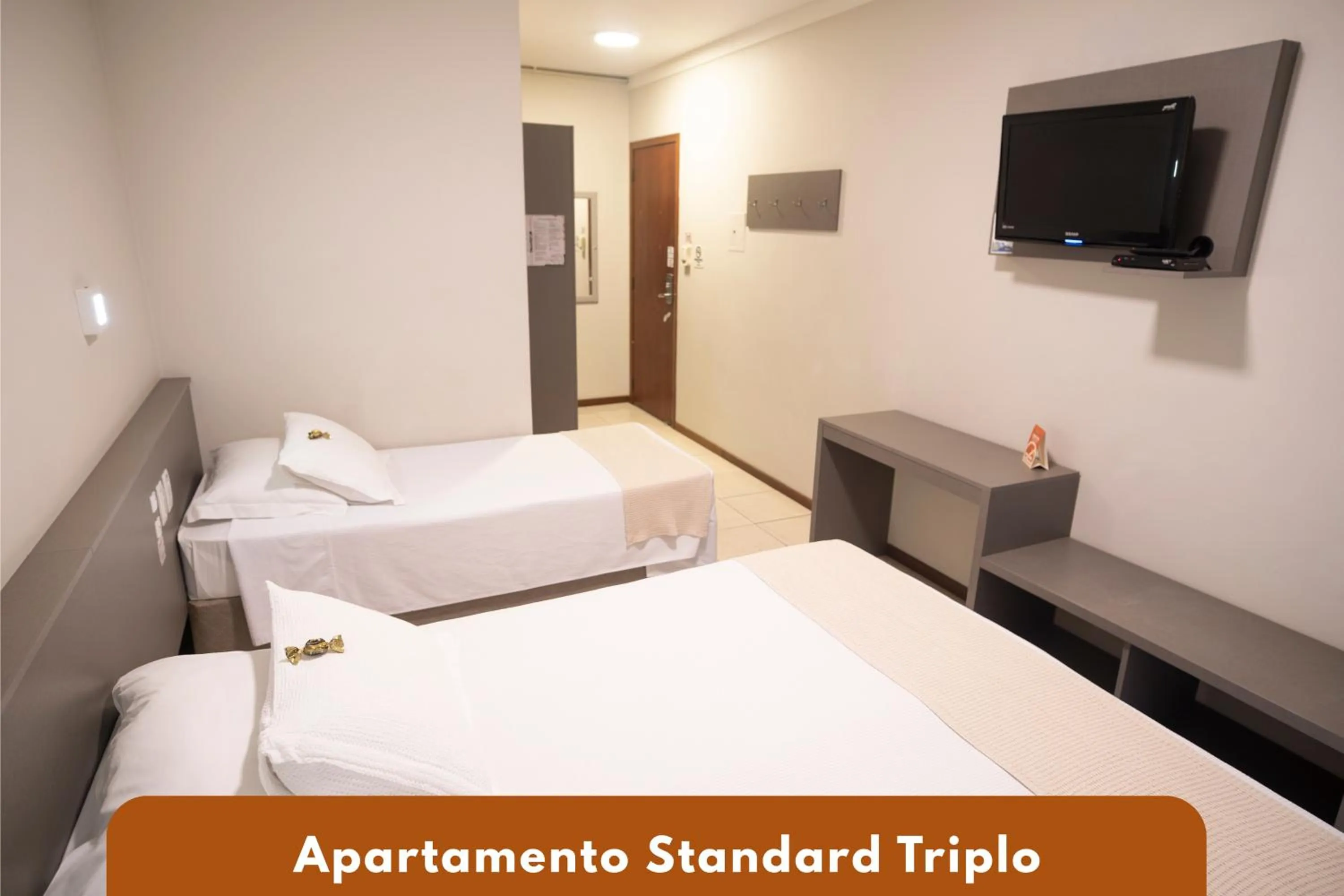 Bed in Camboriú Praia Hotel