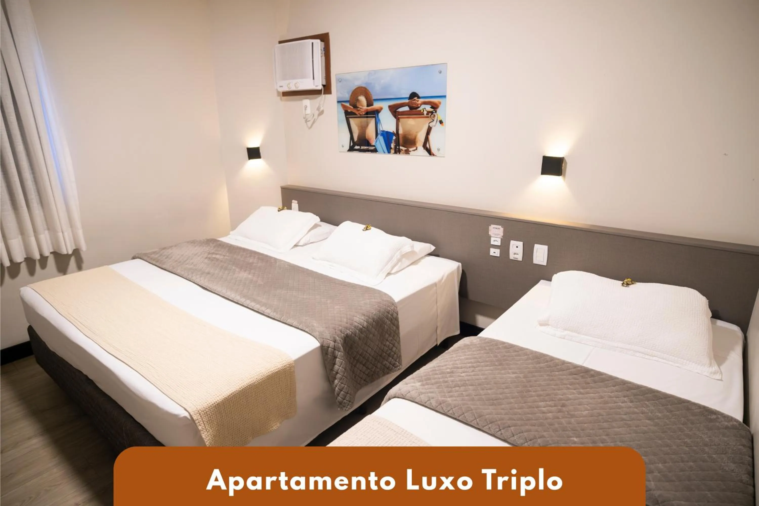 Bed in Camboriú Praia Hotel