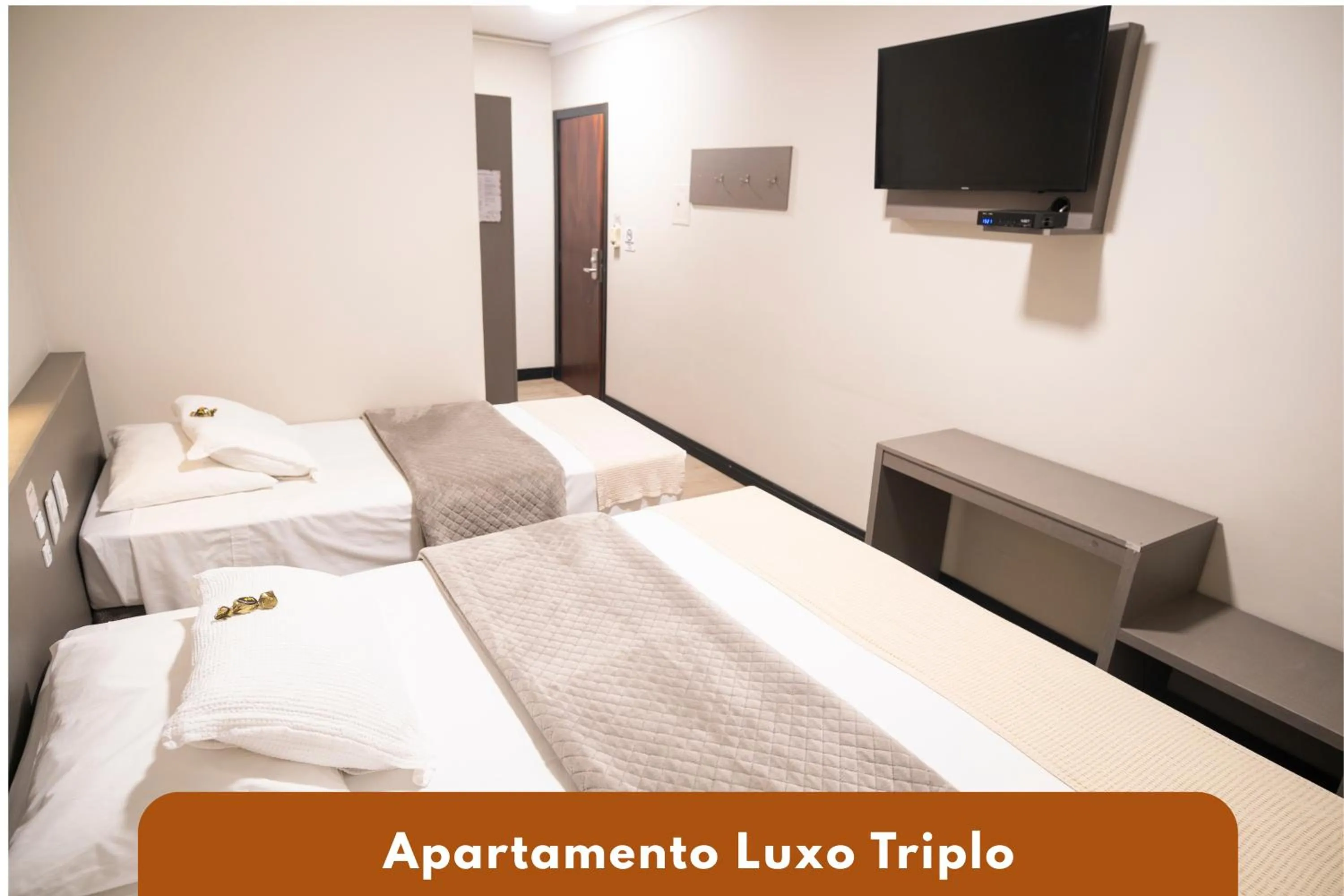 Bed in Camboriú Praia Hotel