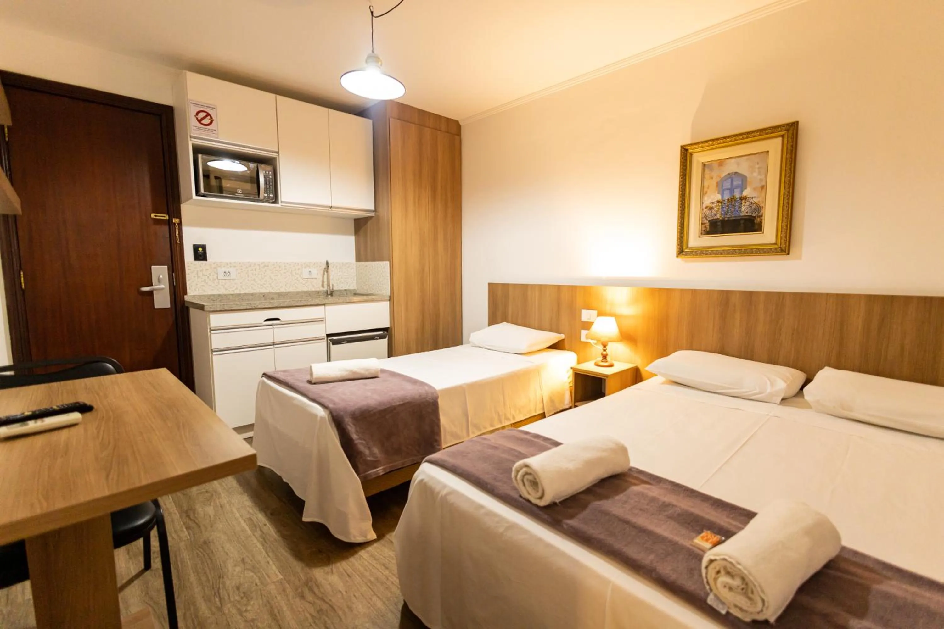 Bed in Hotel Golden Star