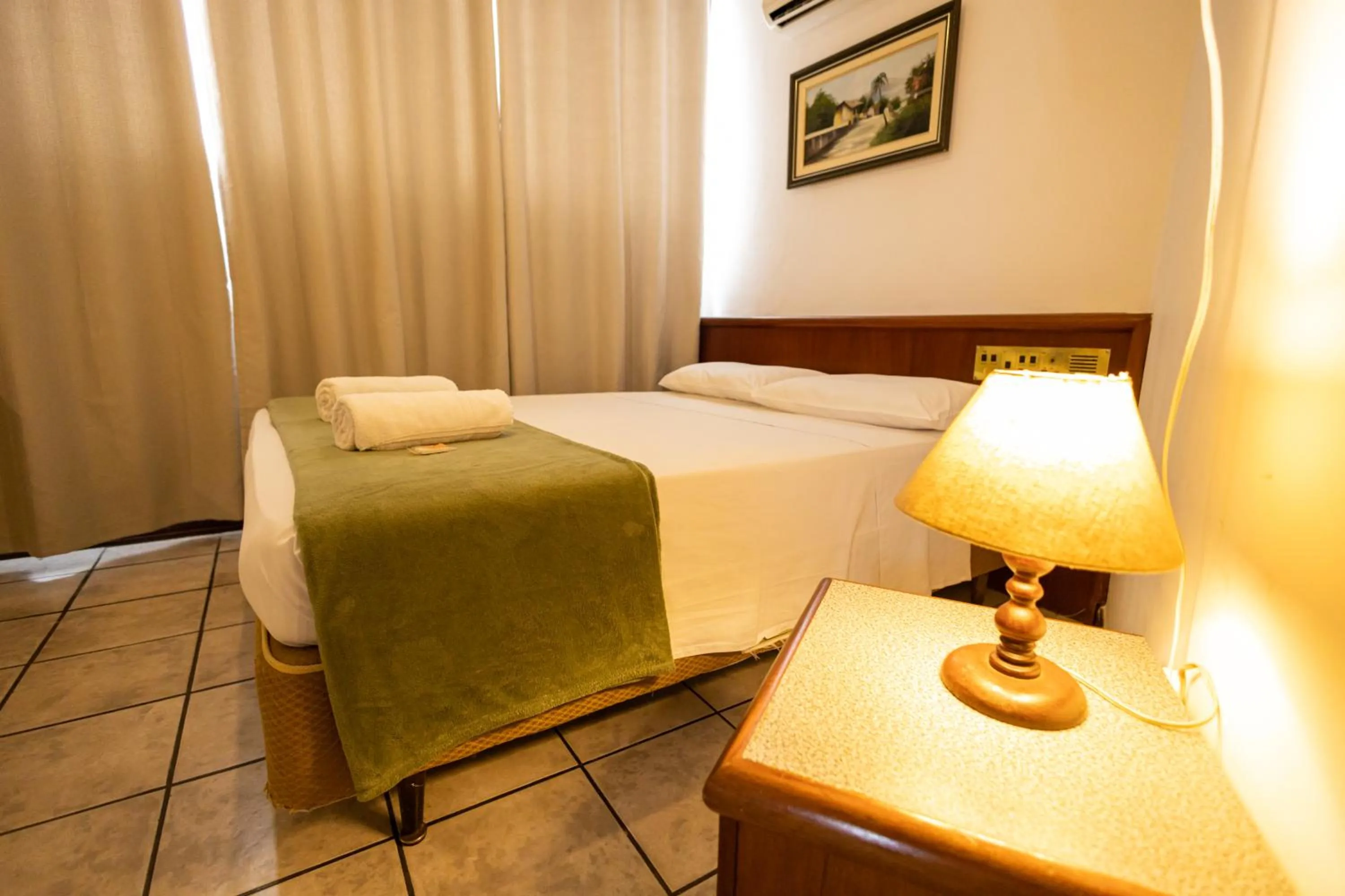 Bed in Hotel Golden Star