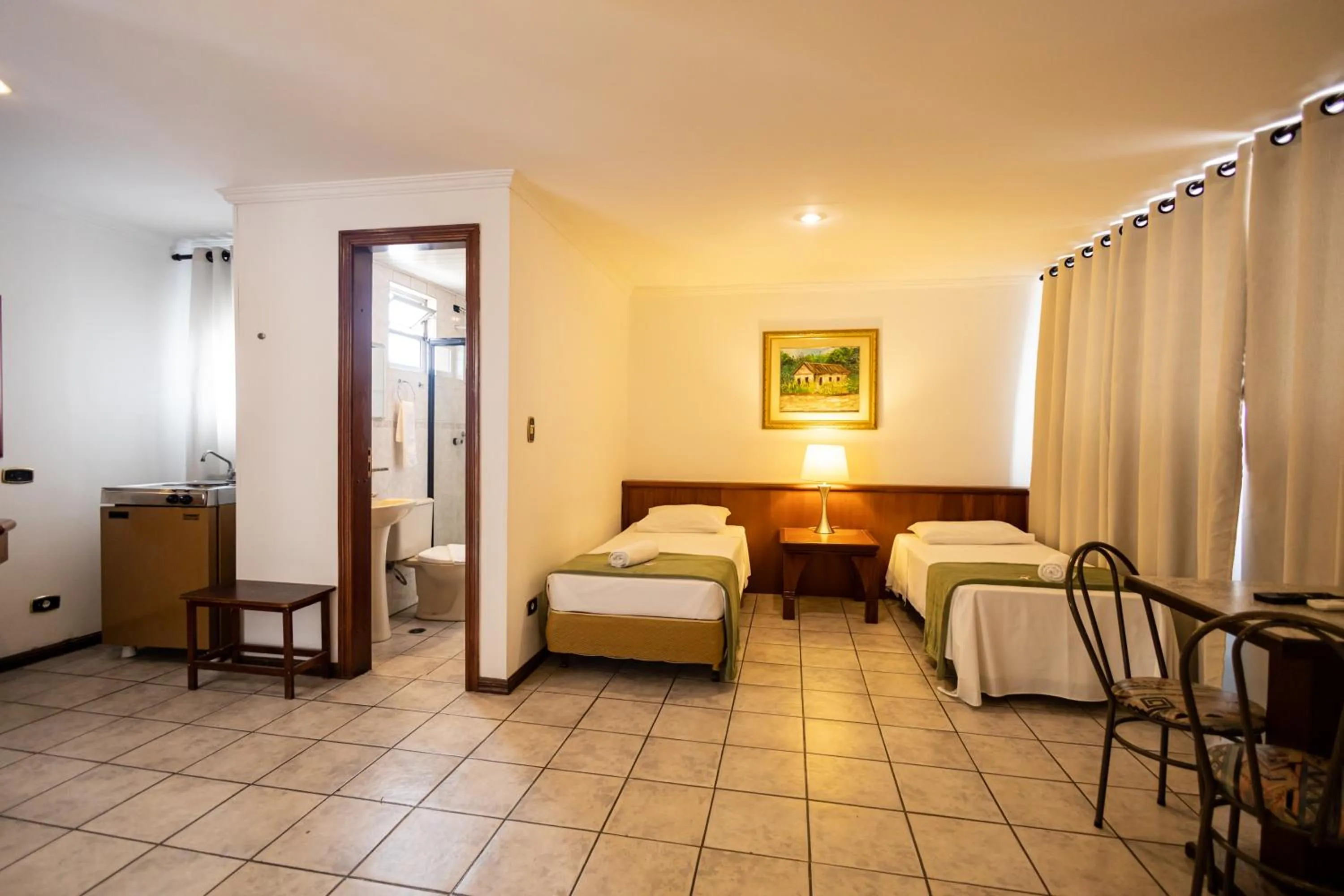 Bed in Hotel Golden Star