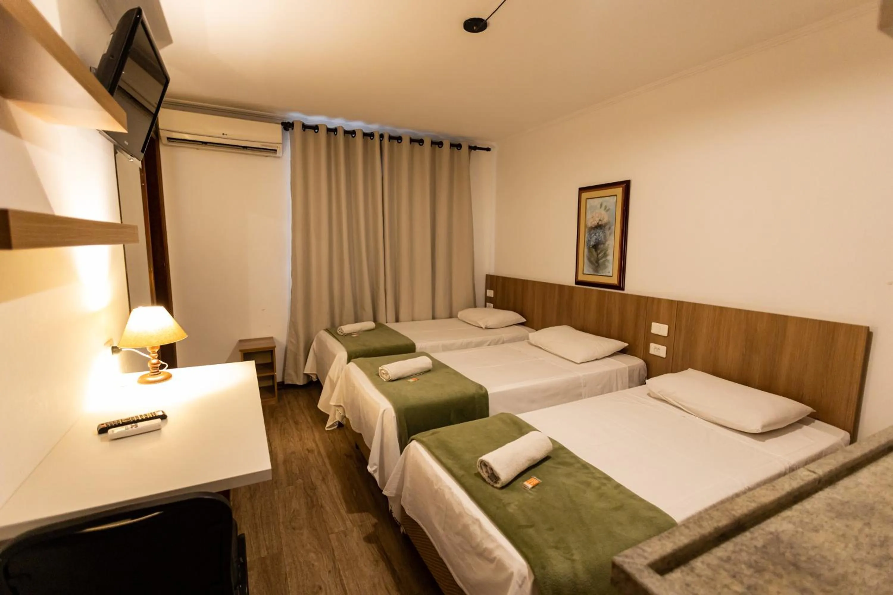 Bed in Hotel Golden Star