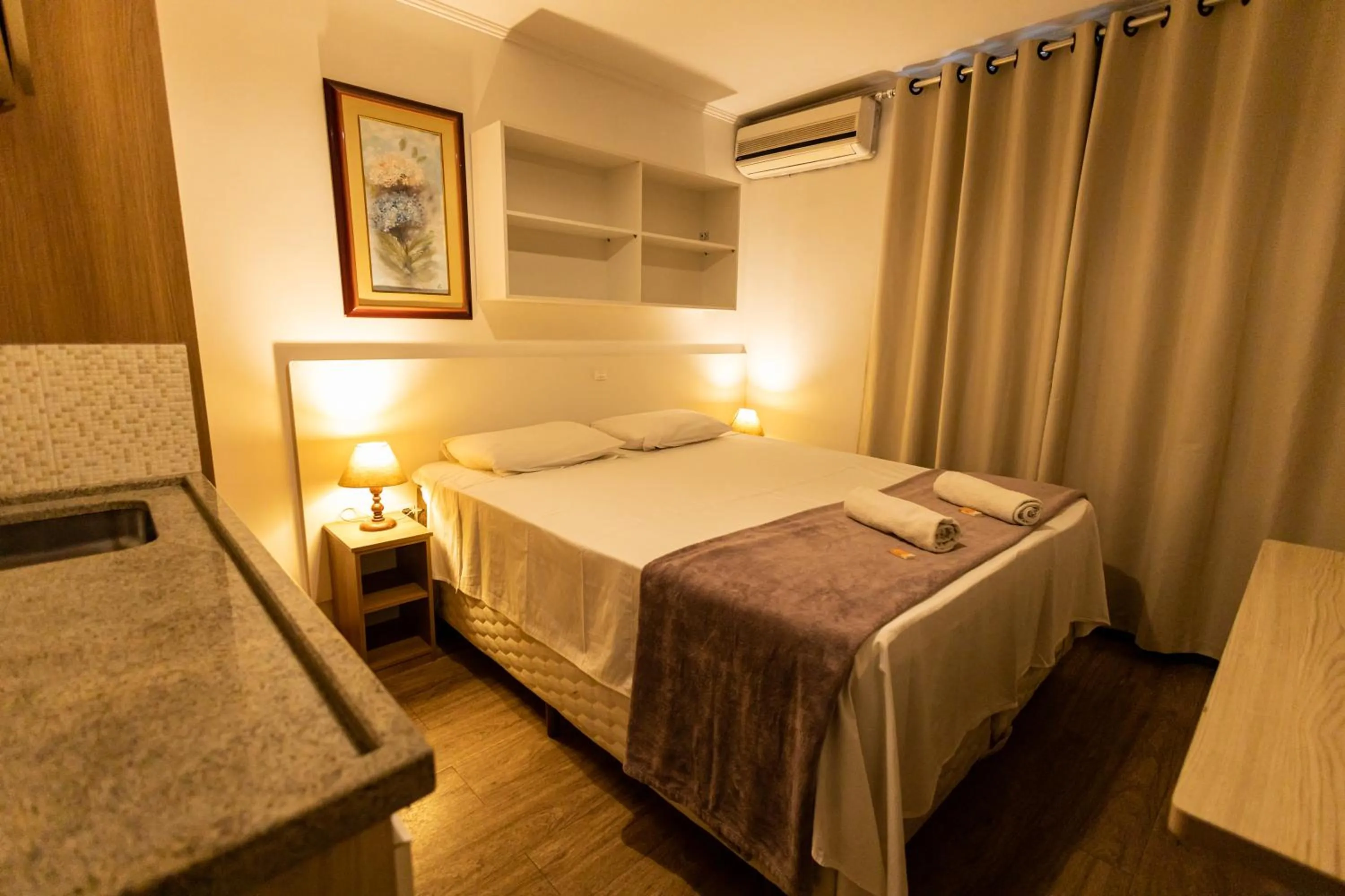 Bed in Hotel Golden Star