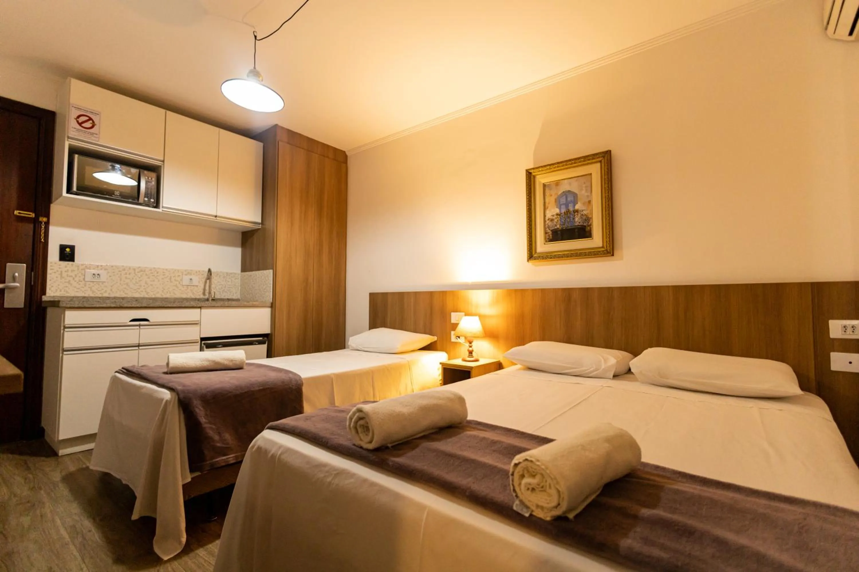 Bed in Hotel Golden Star