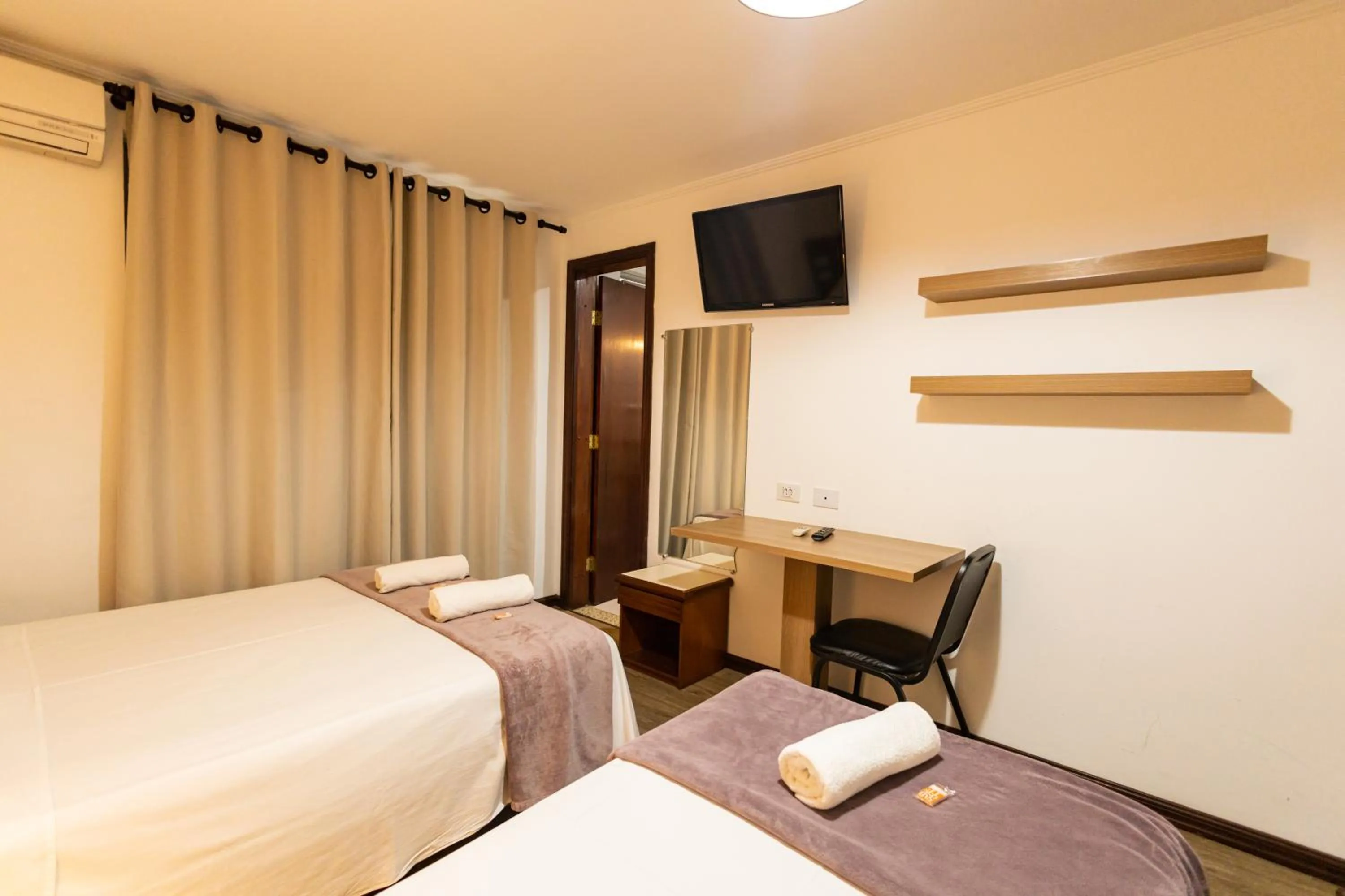 Bed in Hotel Golden Star