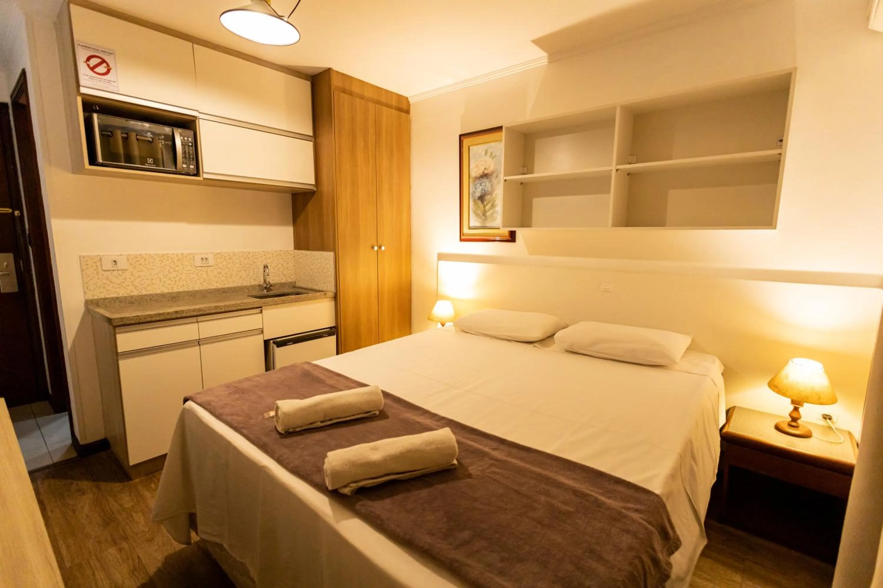 Bed in Hotel Golden Star