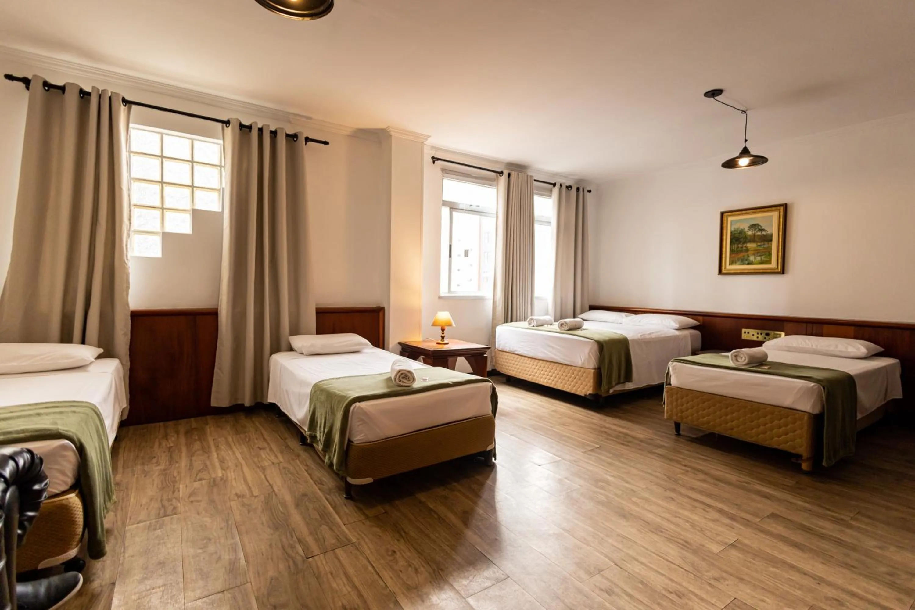 Bed in Hotel Golden Star