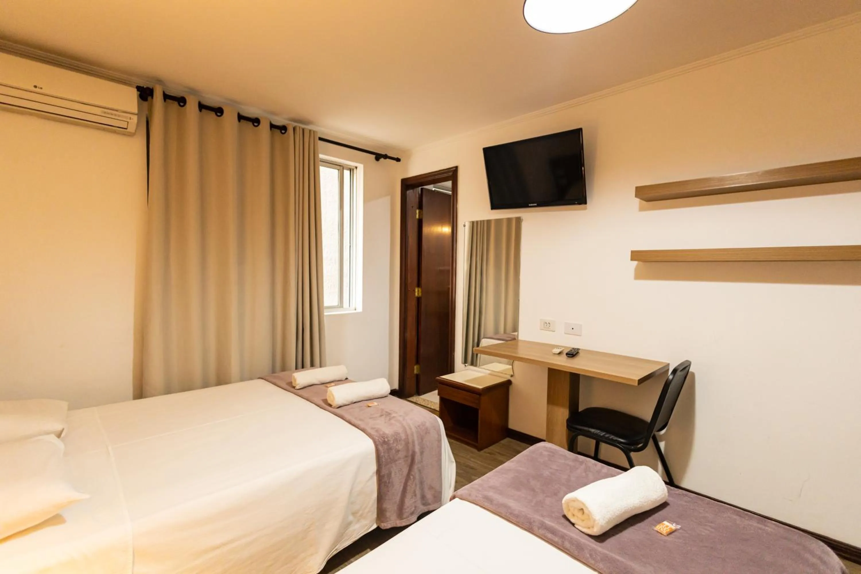 Bed in Hotel Golden Star