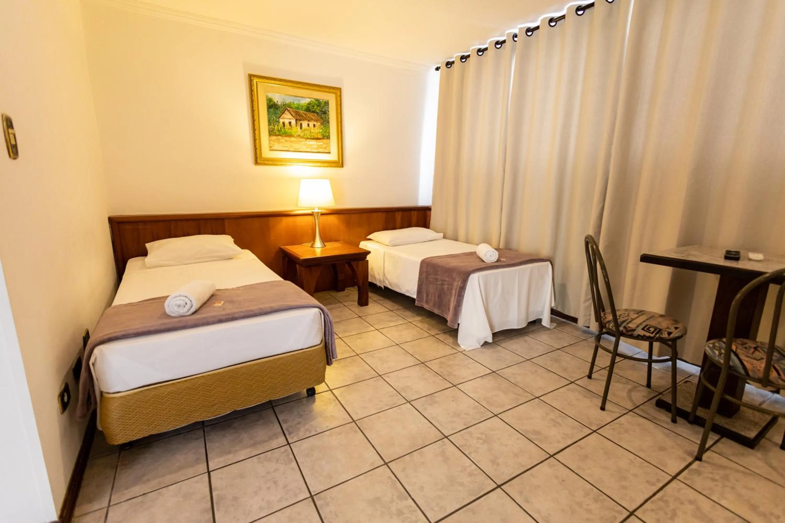 Bed in Hotel Golden Star