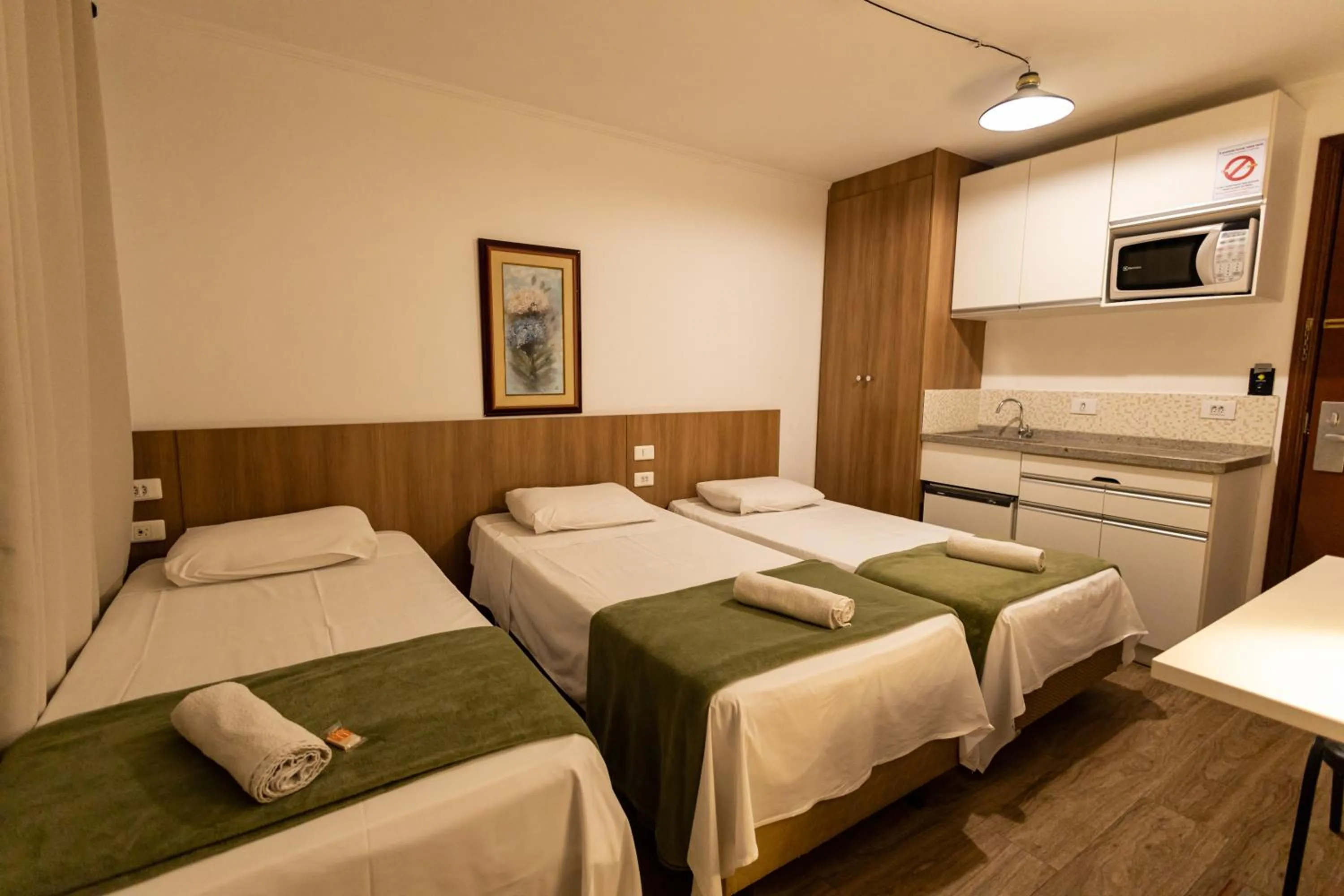 Bed in Hotel Golden Star