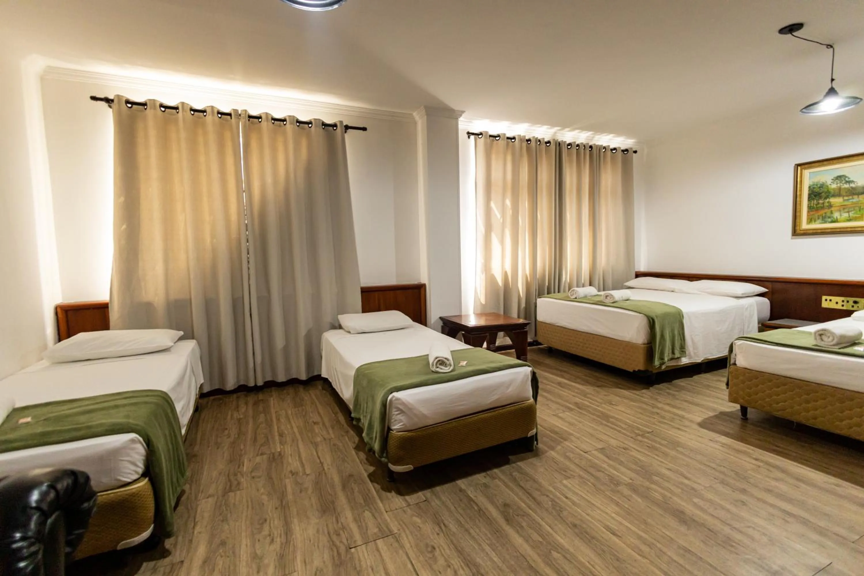 Bed in Hotel Golden Star