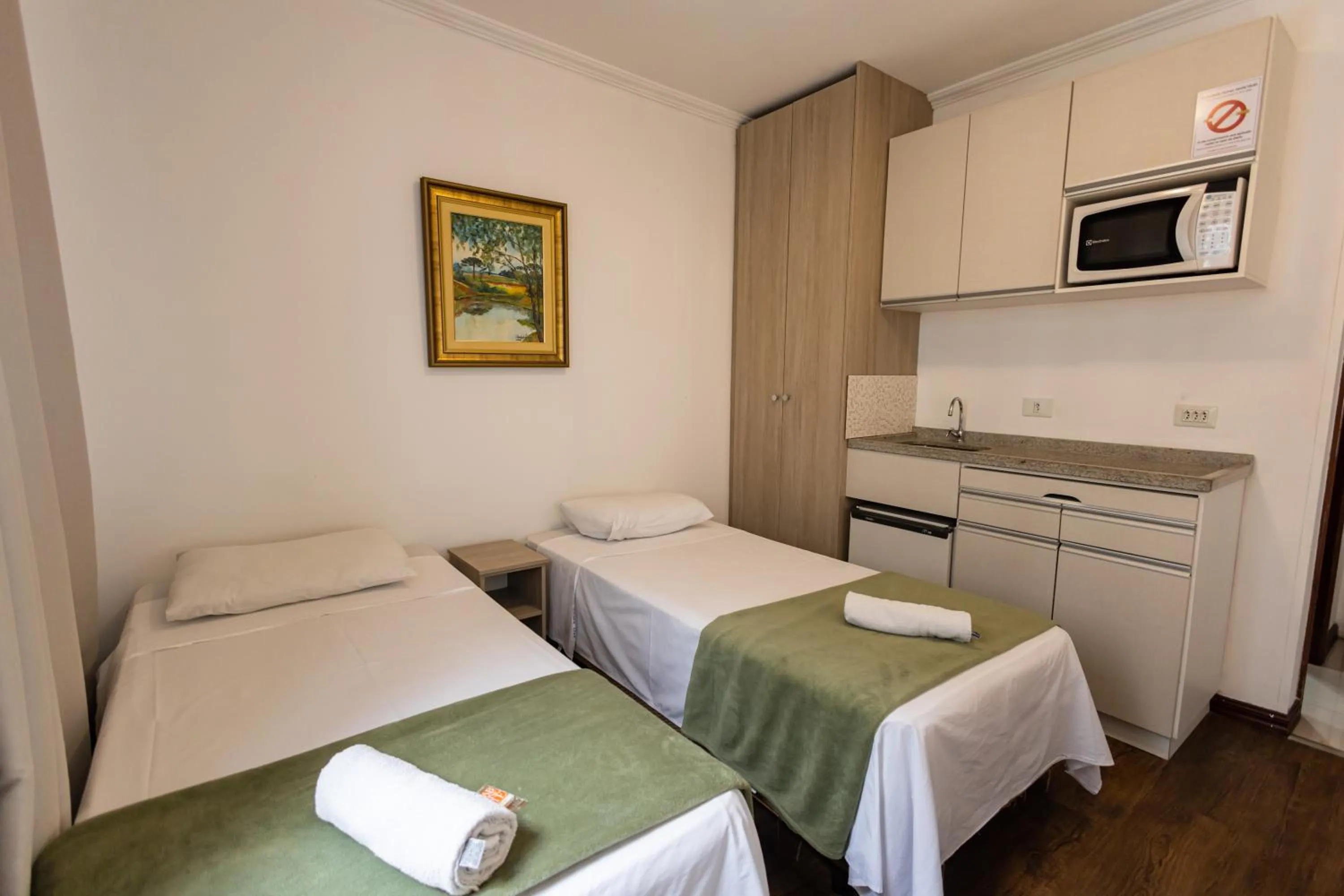 Bed in Hotel Golden Star