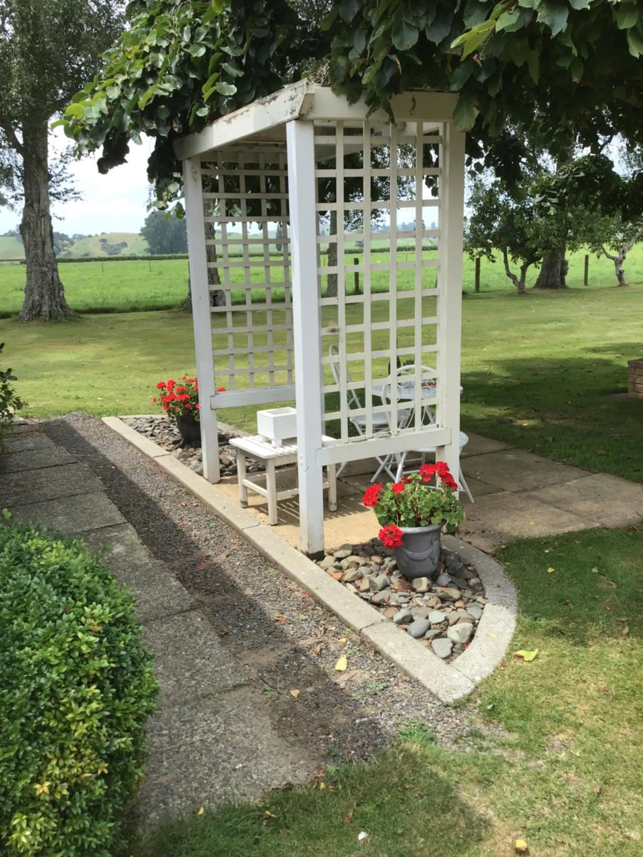 Garden in Mohaonui Farmstay