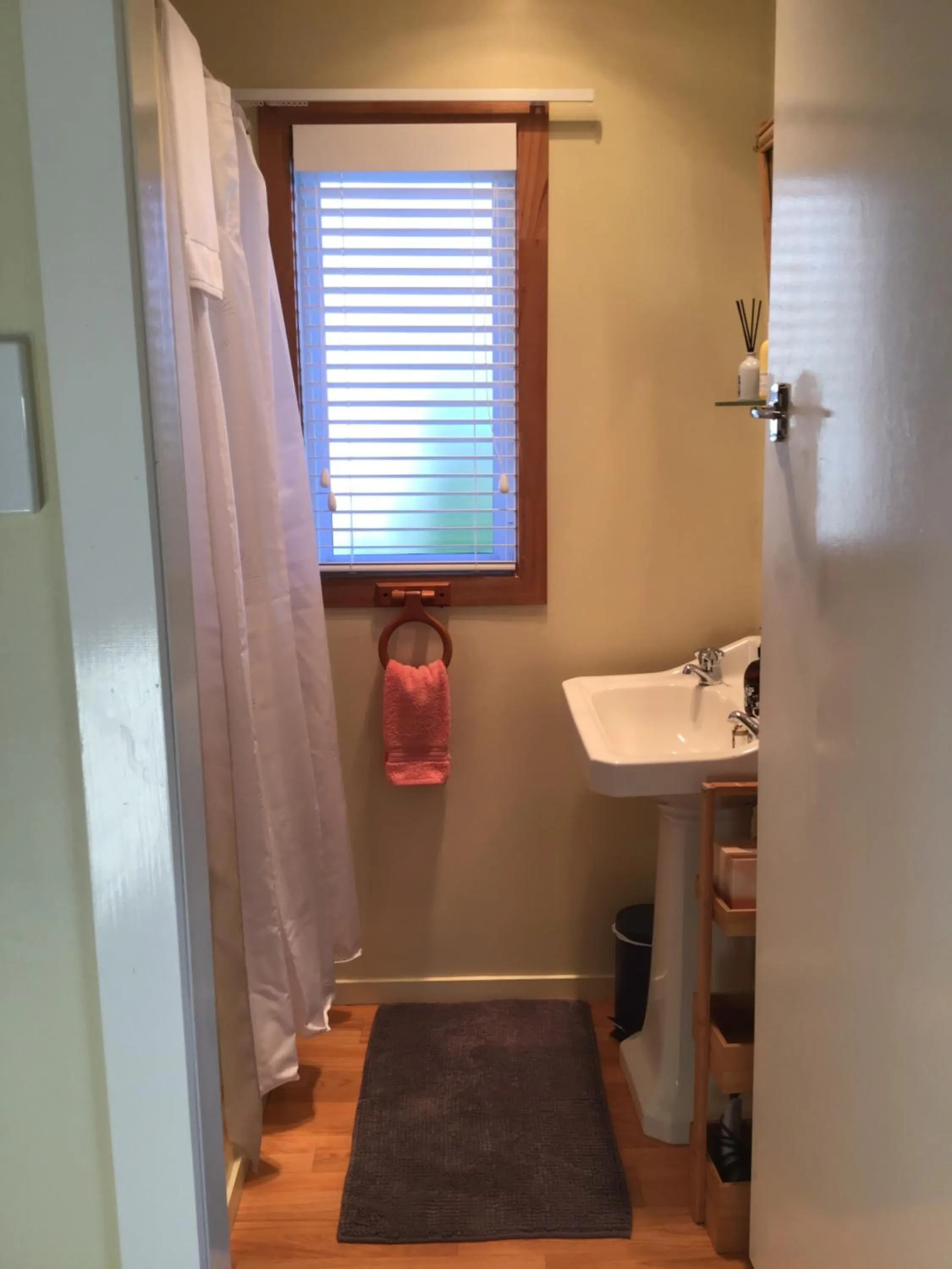 Shower in Mohaonui Farmstay