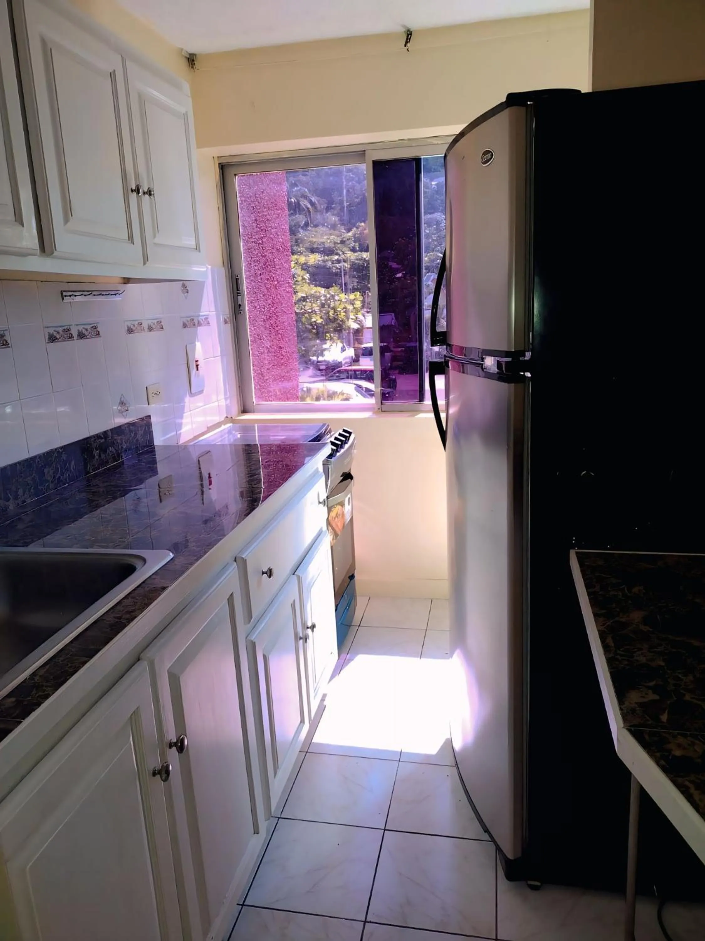 Kitchen or kitchenette in Beach-side condos at Turtle Beach Towers