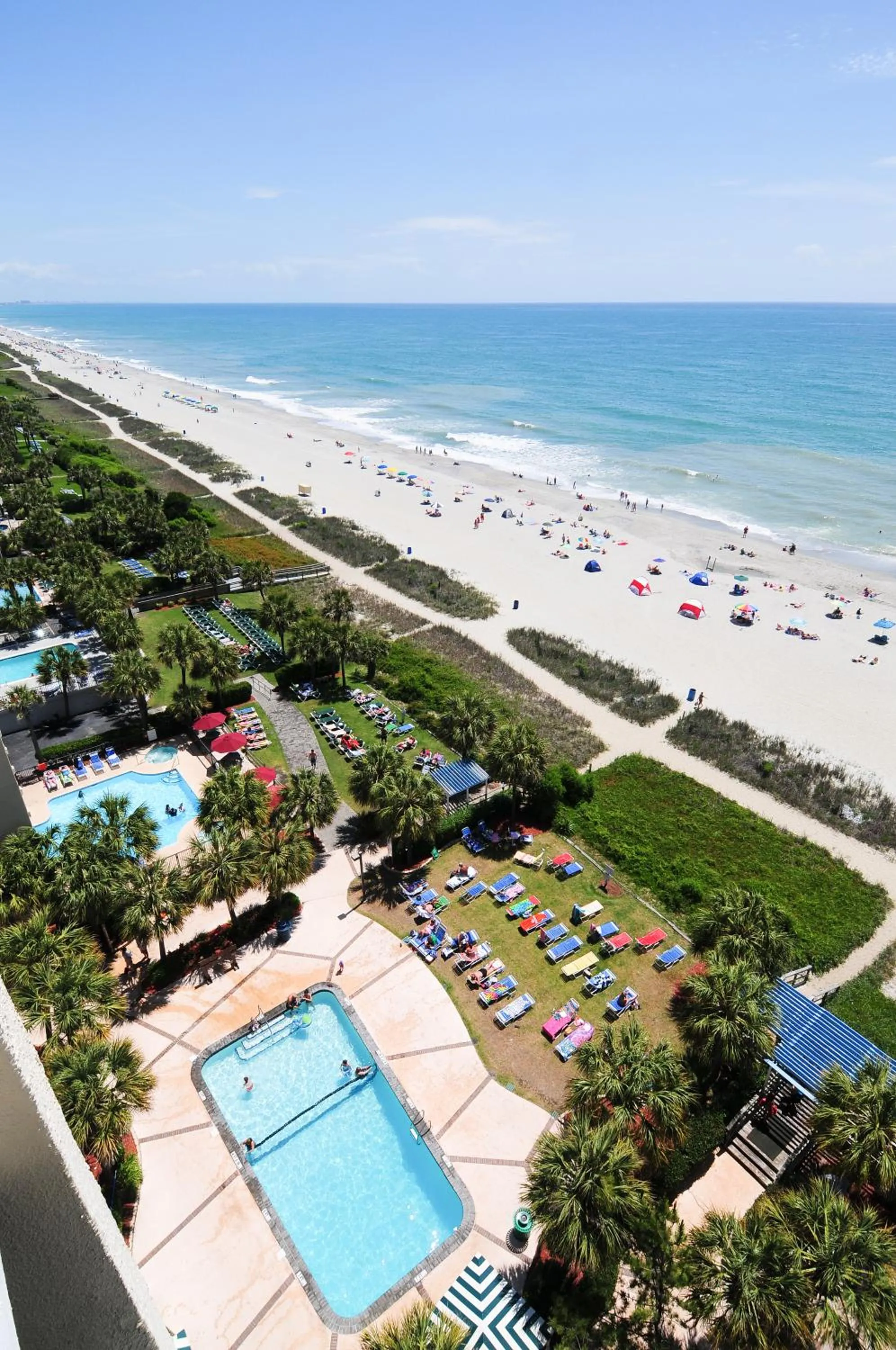 Bird's eye view in Breakers Resort Hotel