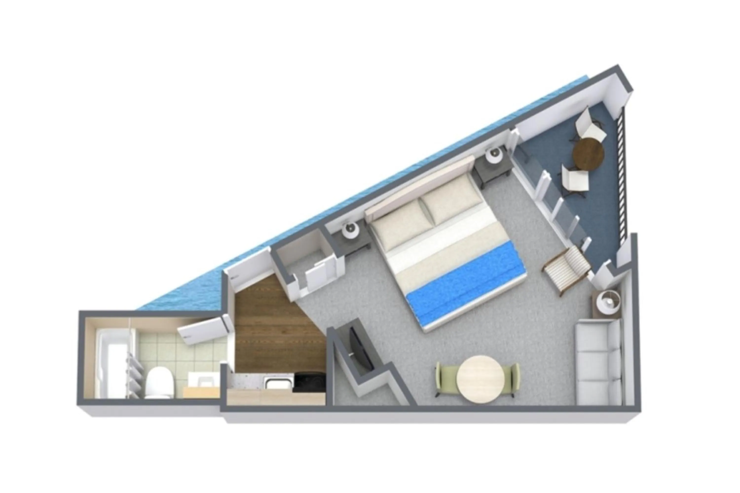 Floor plan in Breakers Resort Hotel