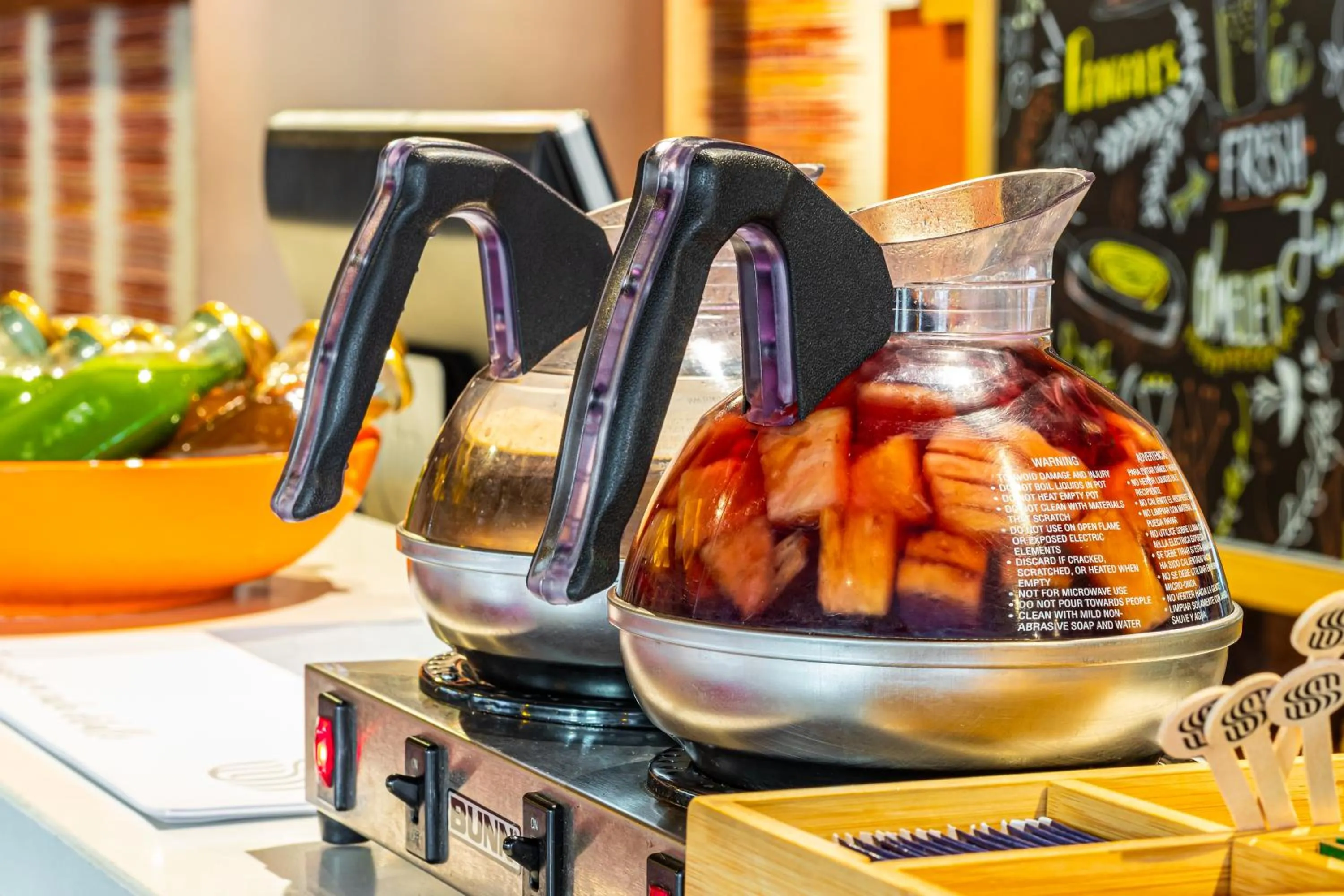 Buffet breakfast in Sonesta Hotel Bogotá