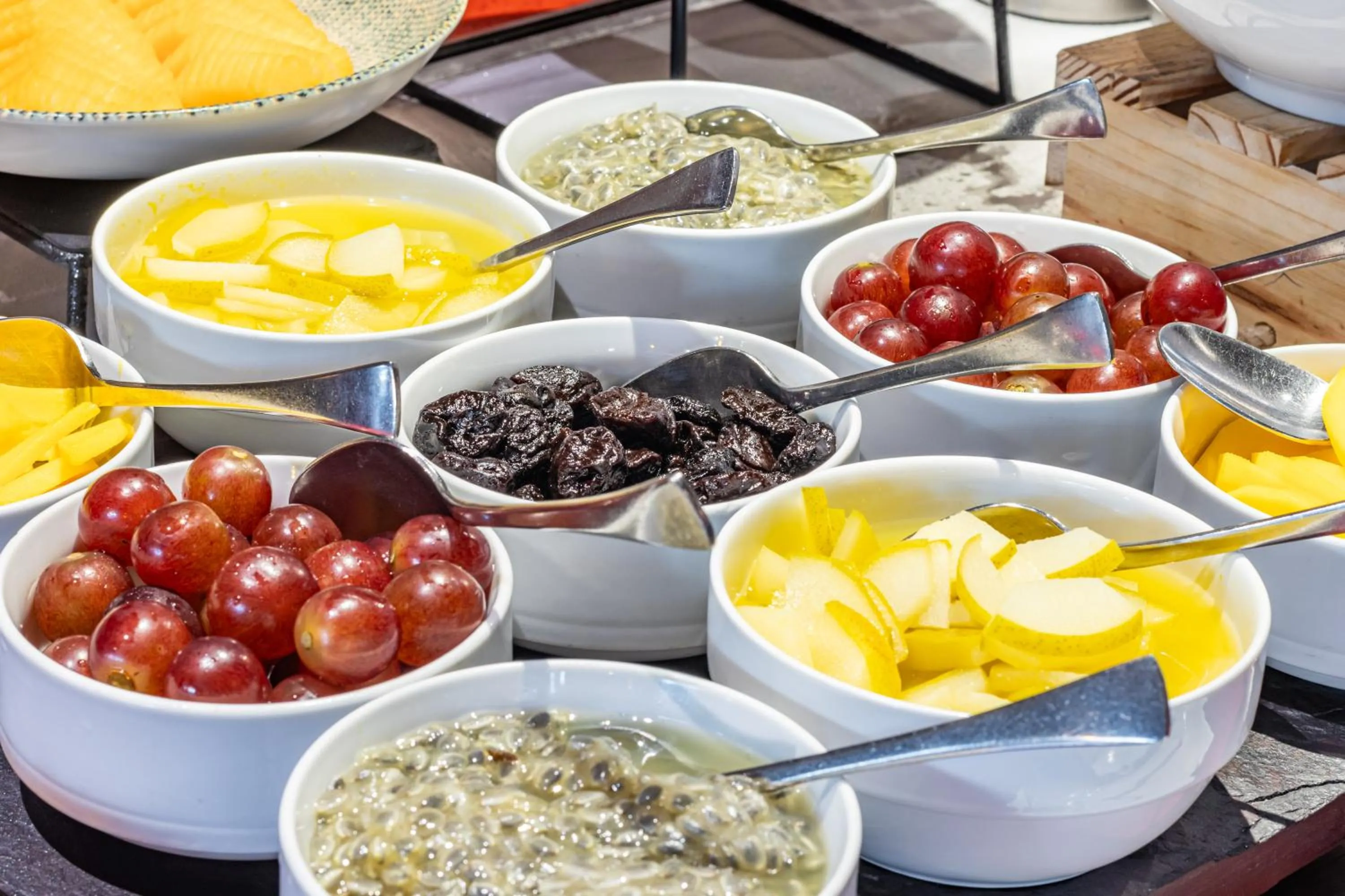 Buffet breakfast in Sonesta Hotel Bogotá