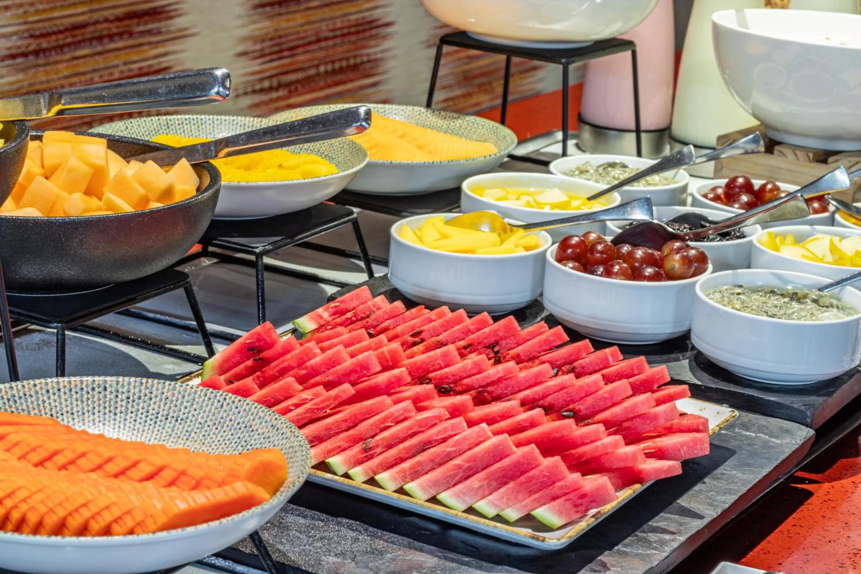 Buffet breakfast in Sonesta Hotel Bogotá