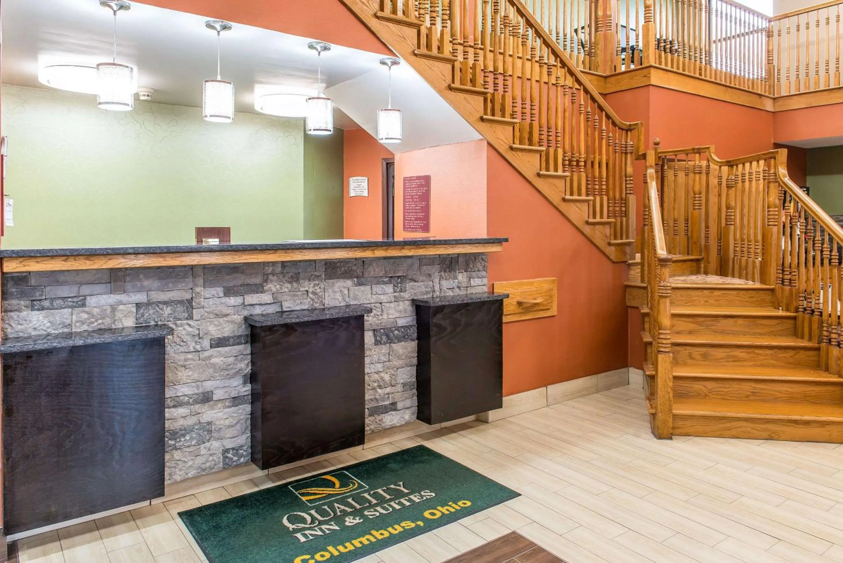 Lobby or reception in Quality Inn & Suites Columbus West - Hilliard