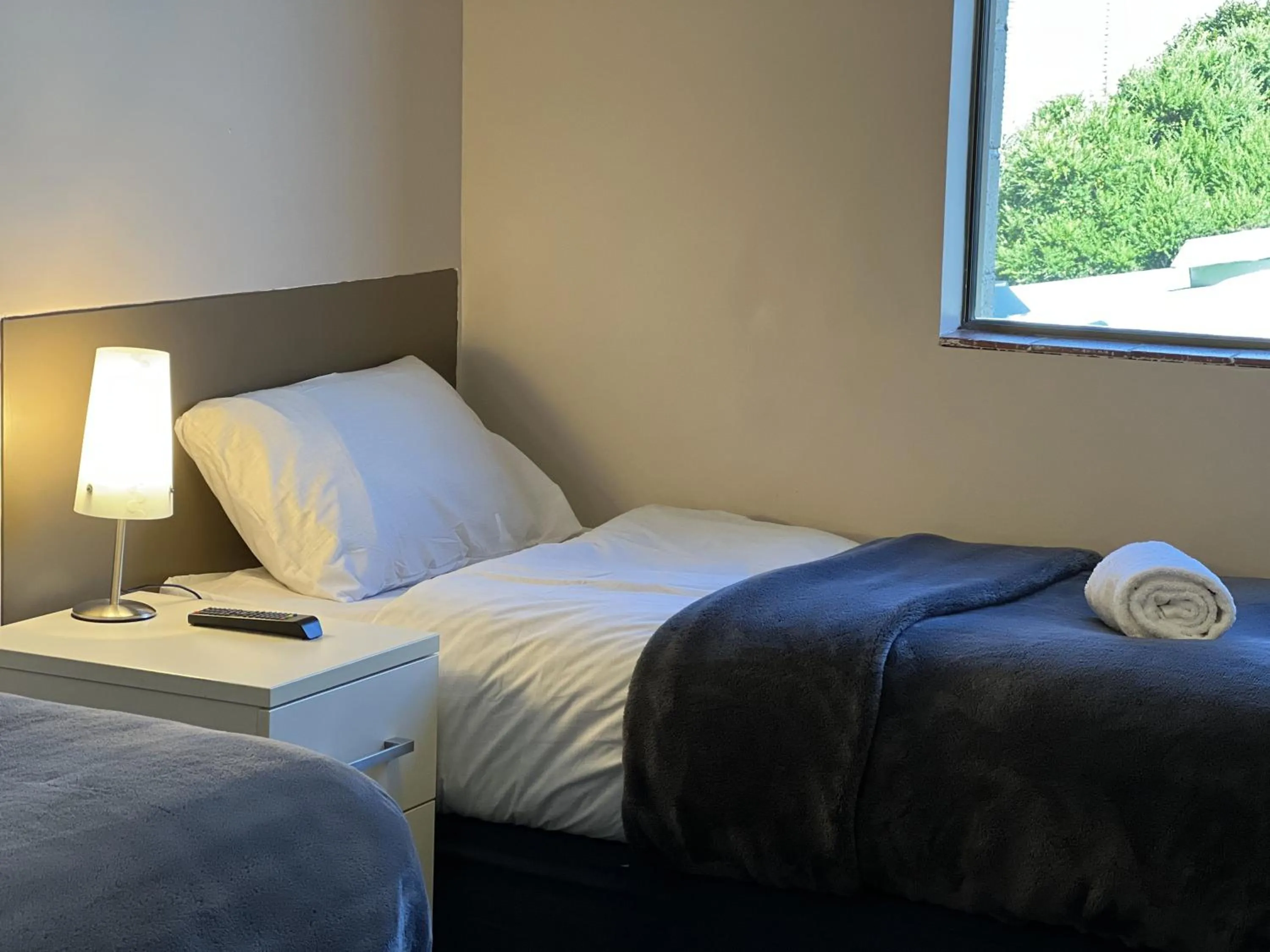 Bed in Yuki Inn Jindabyne