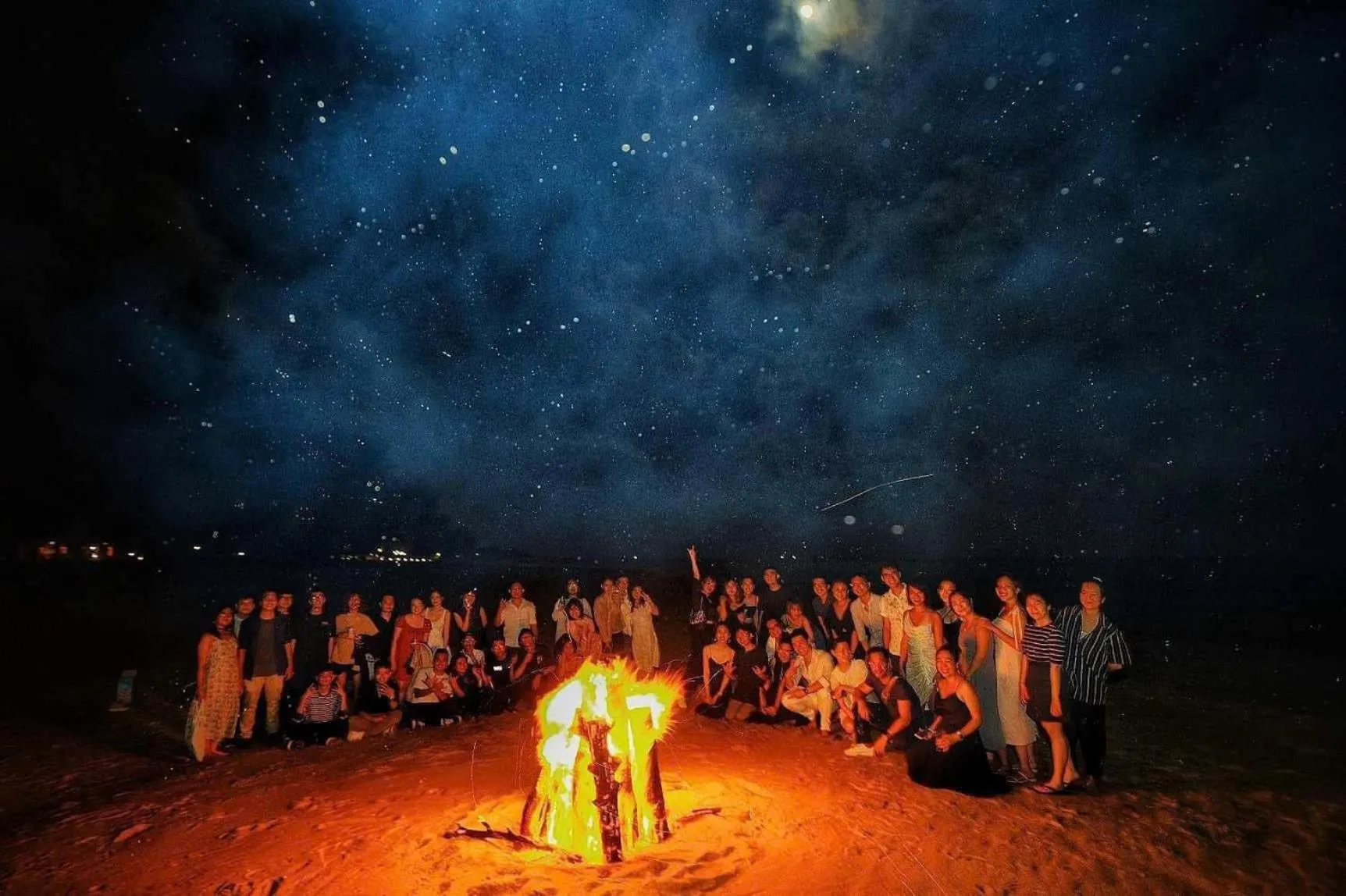 Evening entertainment in Ho Tram Beach Boutique Resort & Spa