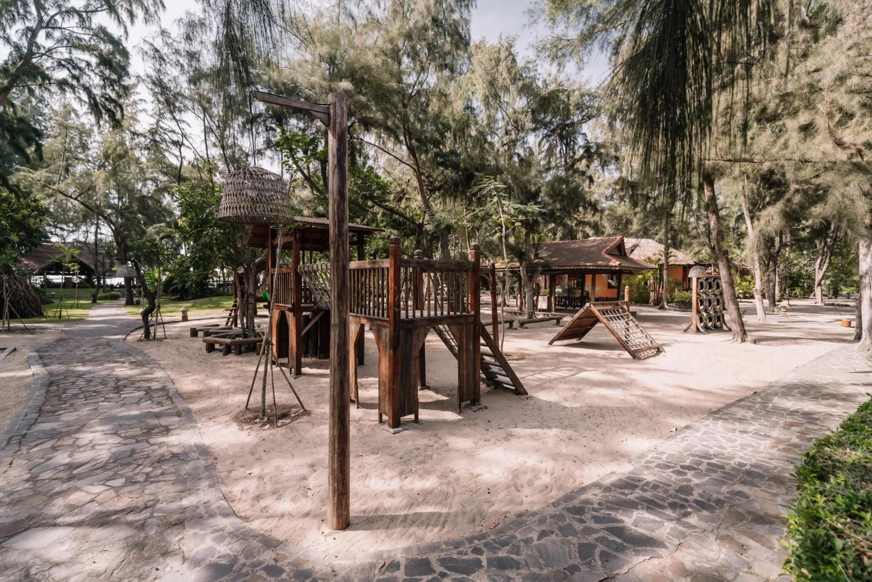 Children play ground in Ho Tram Beach Boutique Resort & Spa
