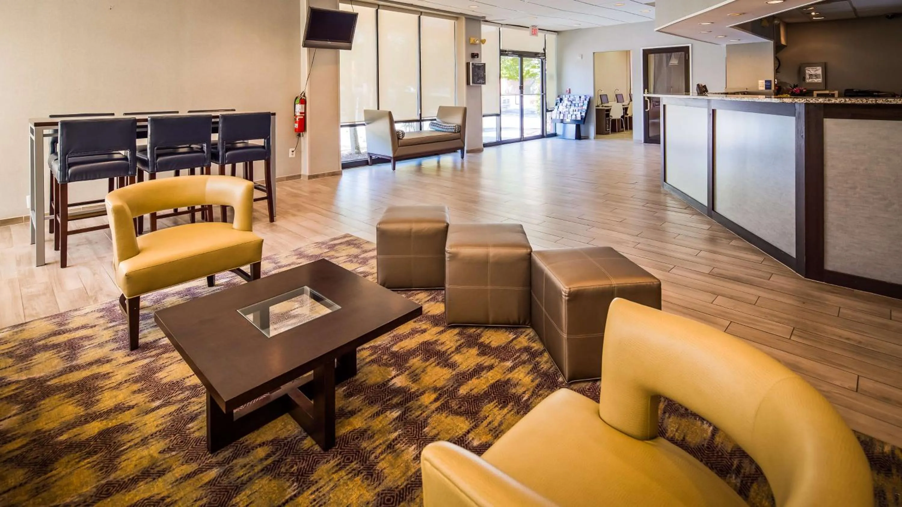 Lobby or reception in Hotel Pentagon