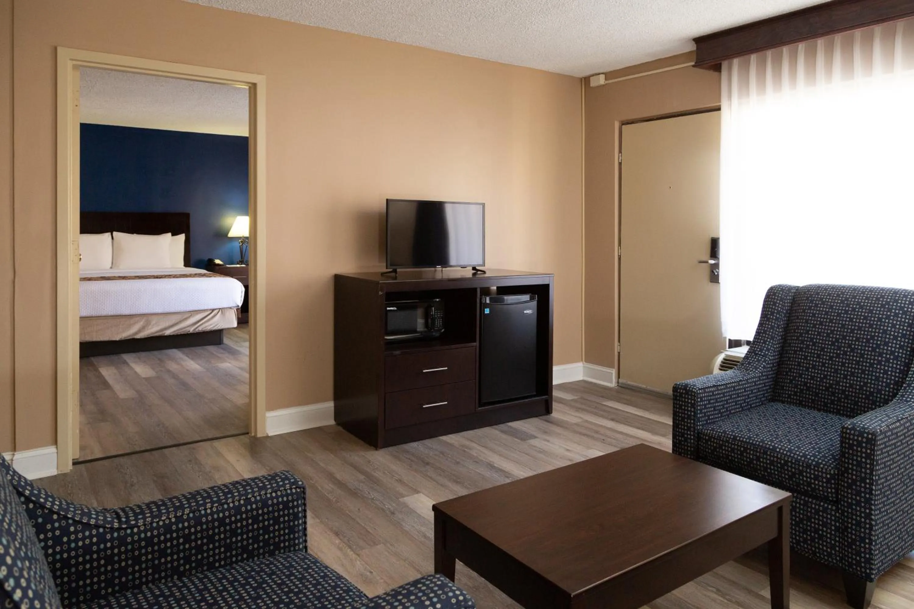 Seating area in Hotel Pentagon