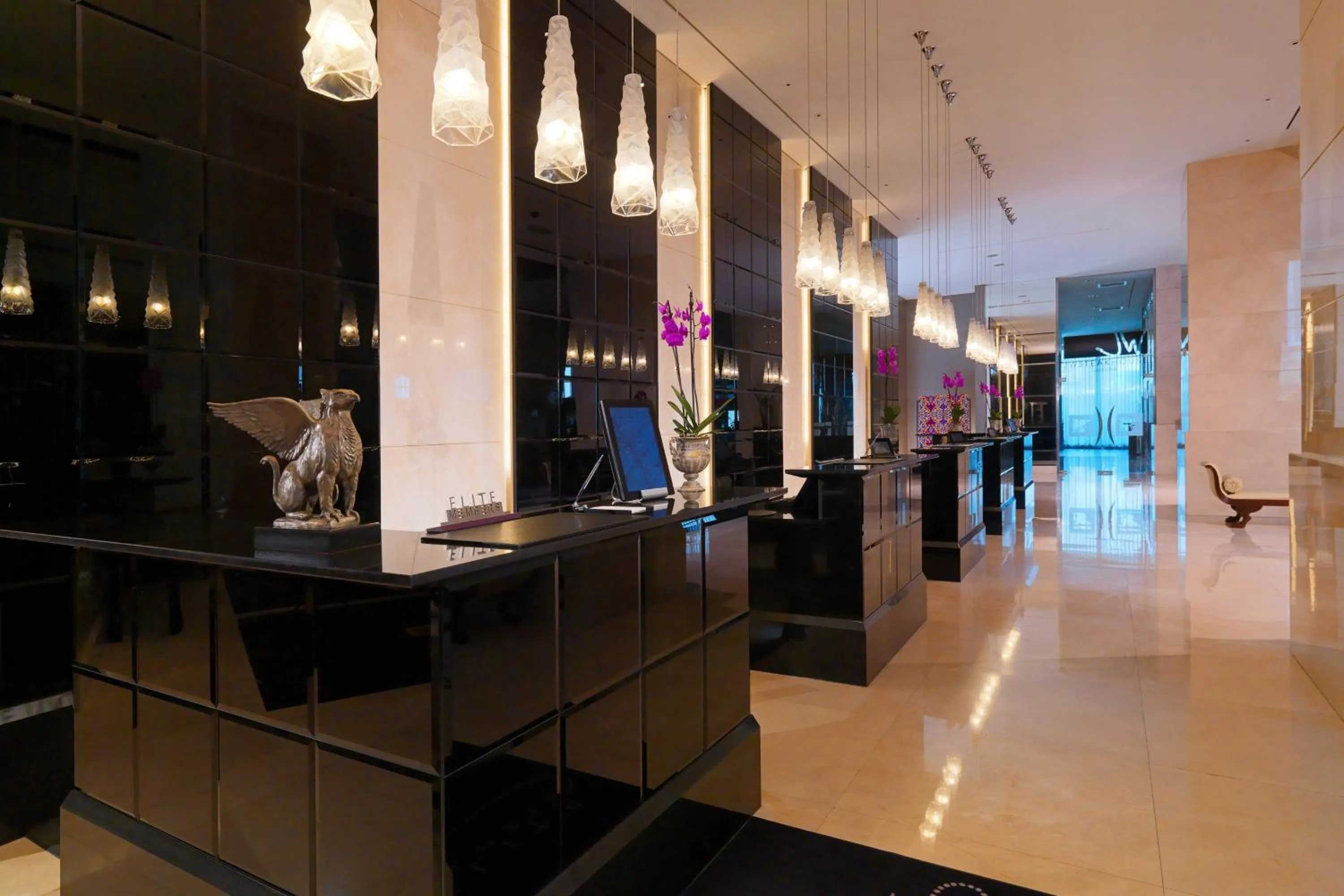 Lobby or reception in JW Marriott Hotel Ankara