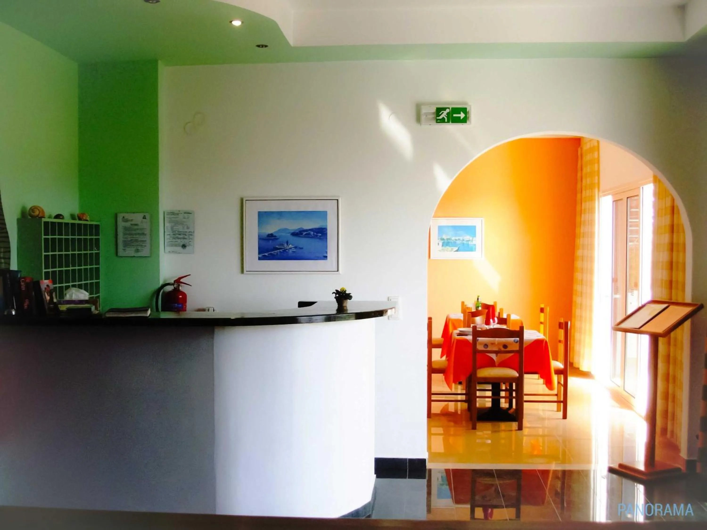 Lobby or reception in Panorama apartments