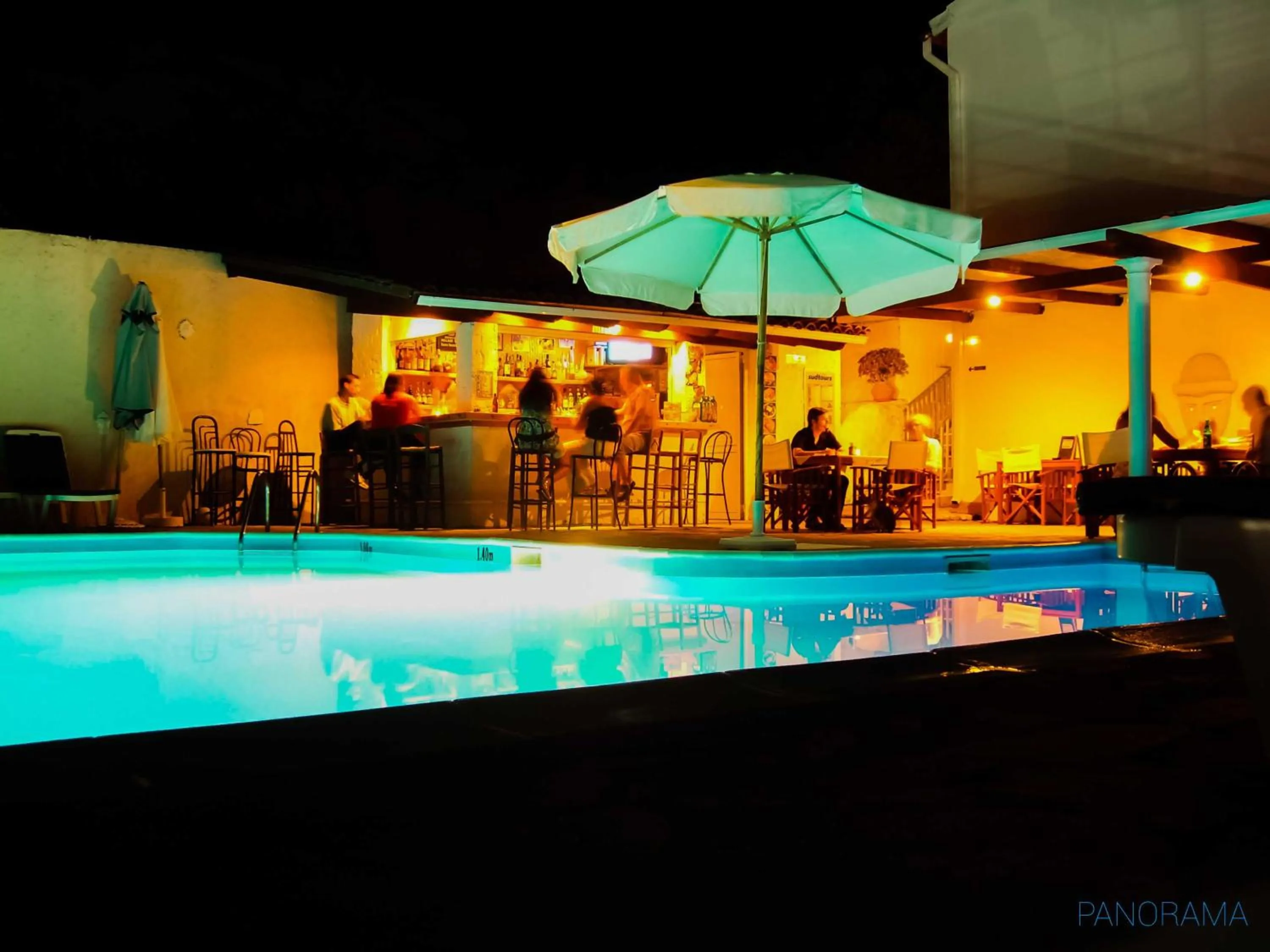 Night in Panorama apartments