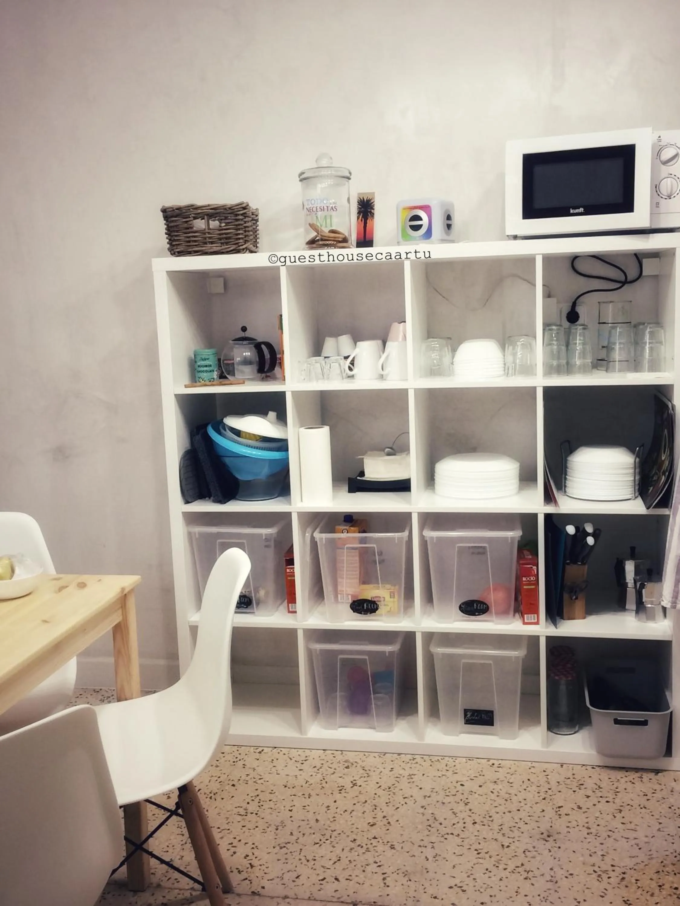 Communal kitchen in Guesthouse Ca'Artù