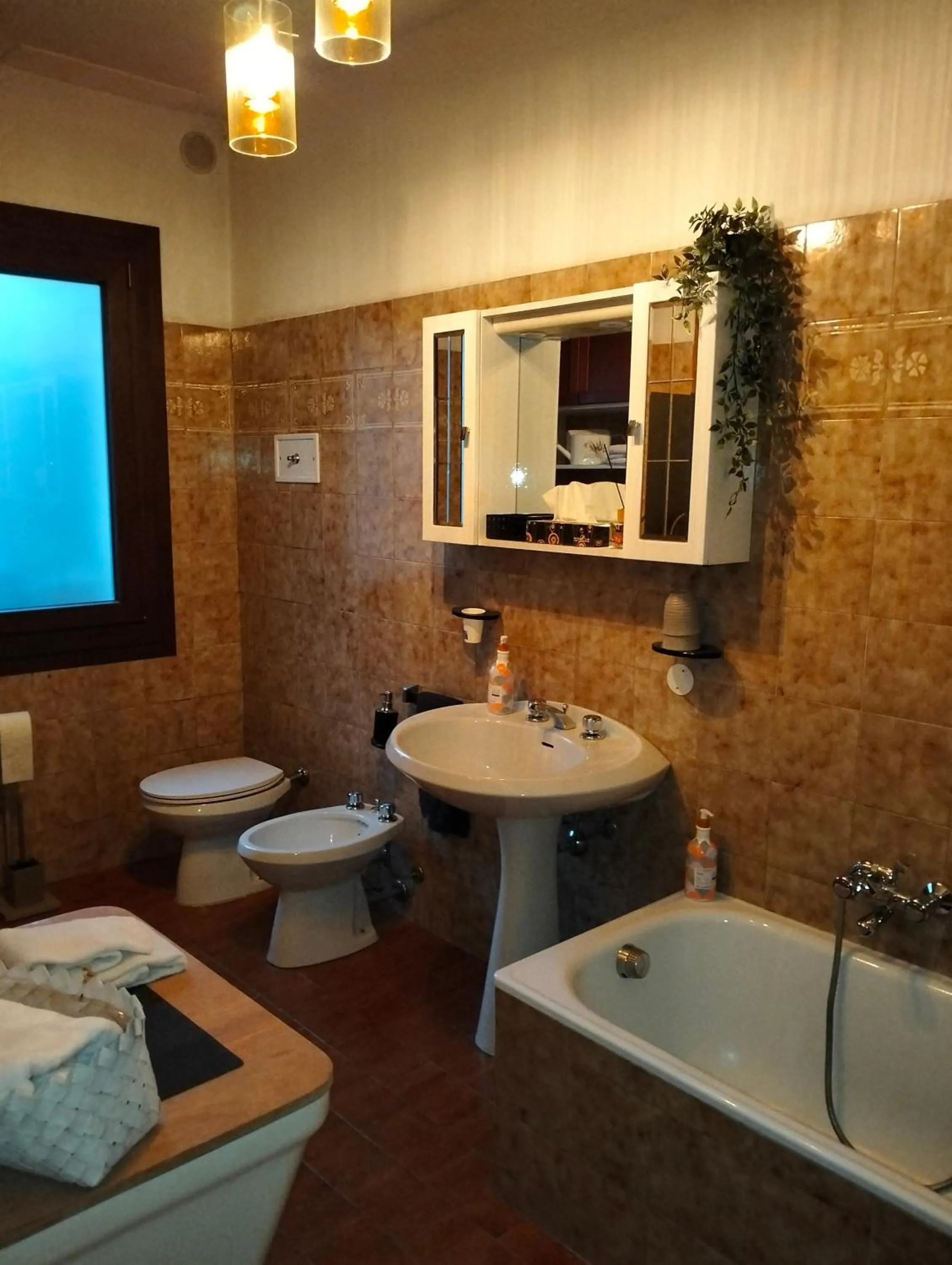 Bathroom in AGRITURISMO Barone Rosso