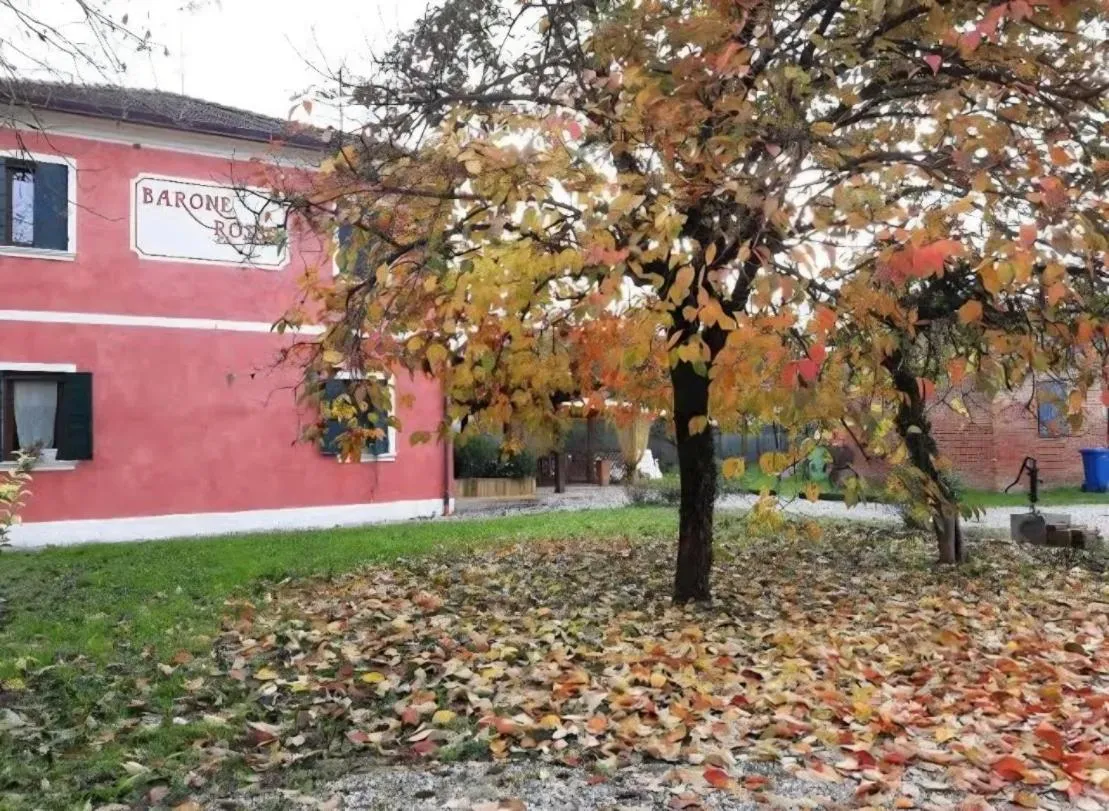 Inner courtyard view in AGRITURISMO Barone Rosso