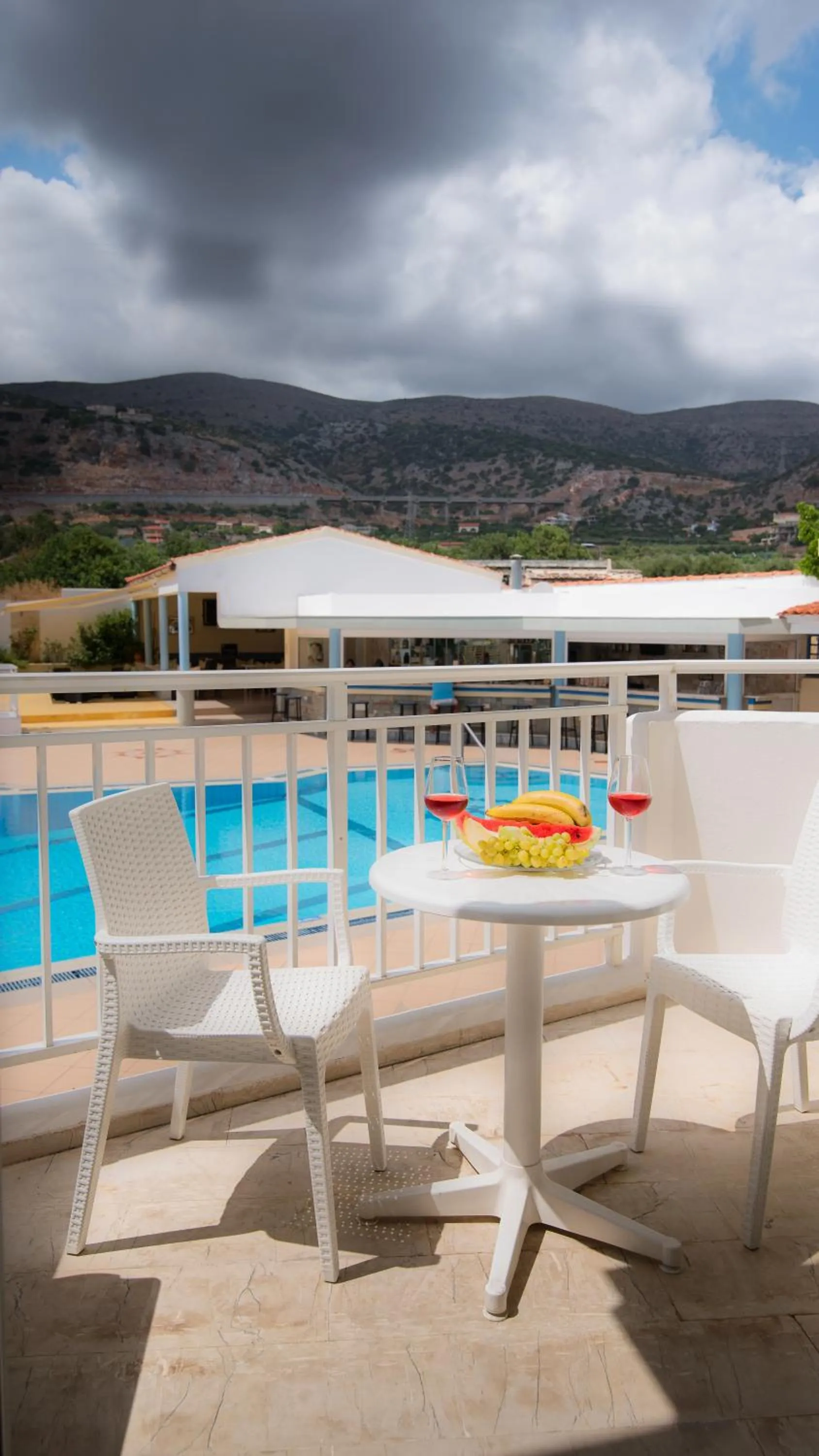 Balcony/Terrace in Melissa Apartments, Studios & Suites