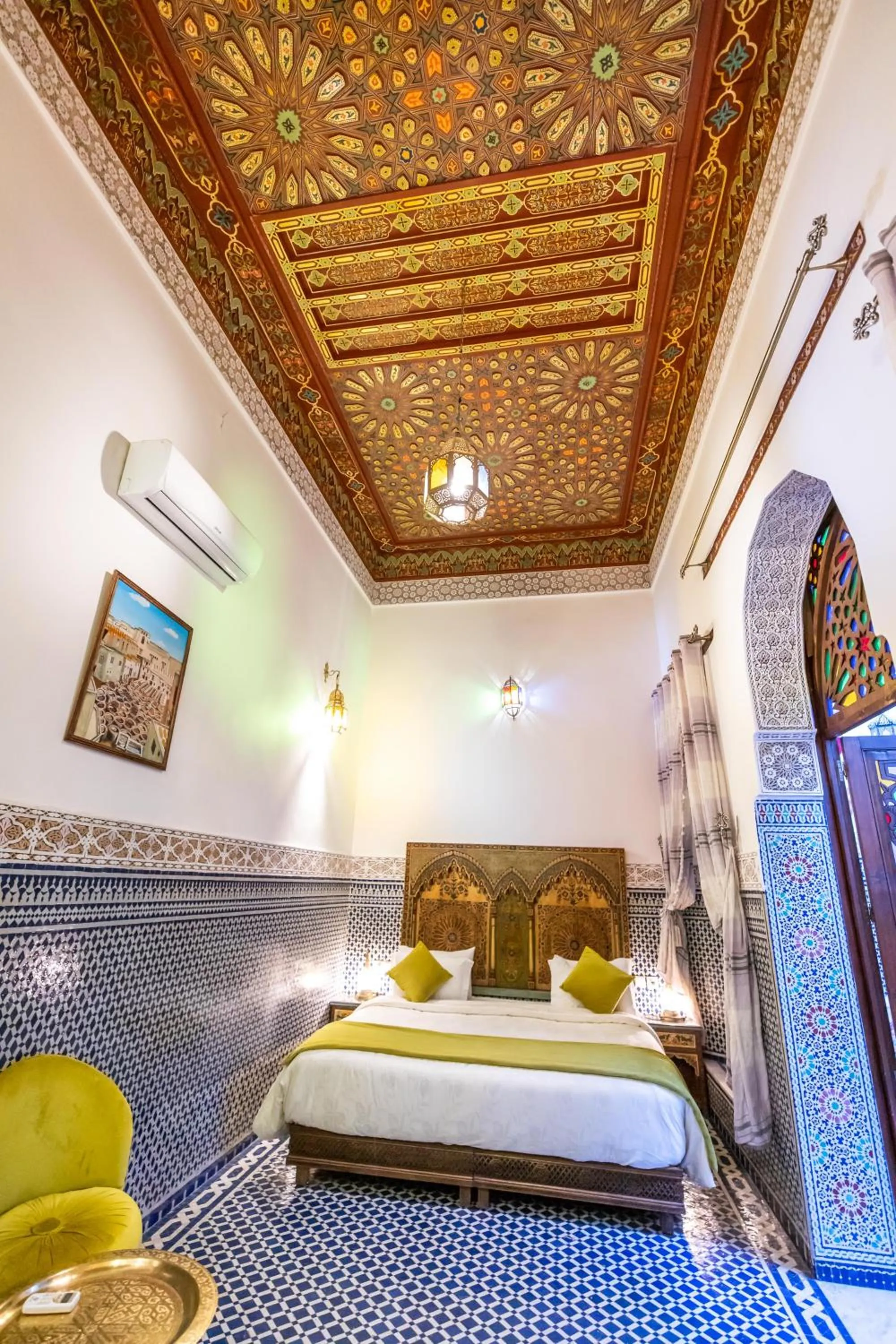 Bed in Dar Fes Tresor