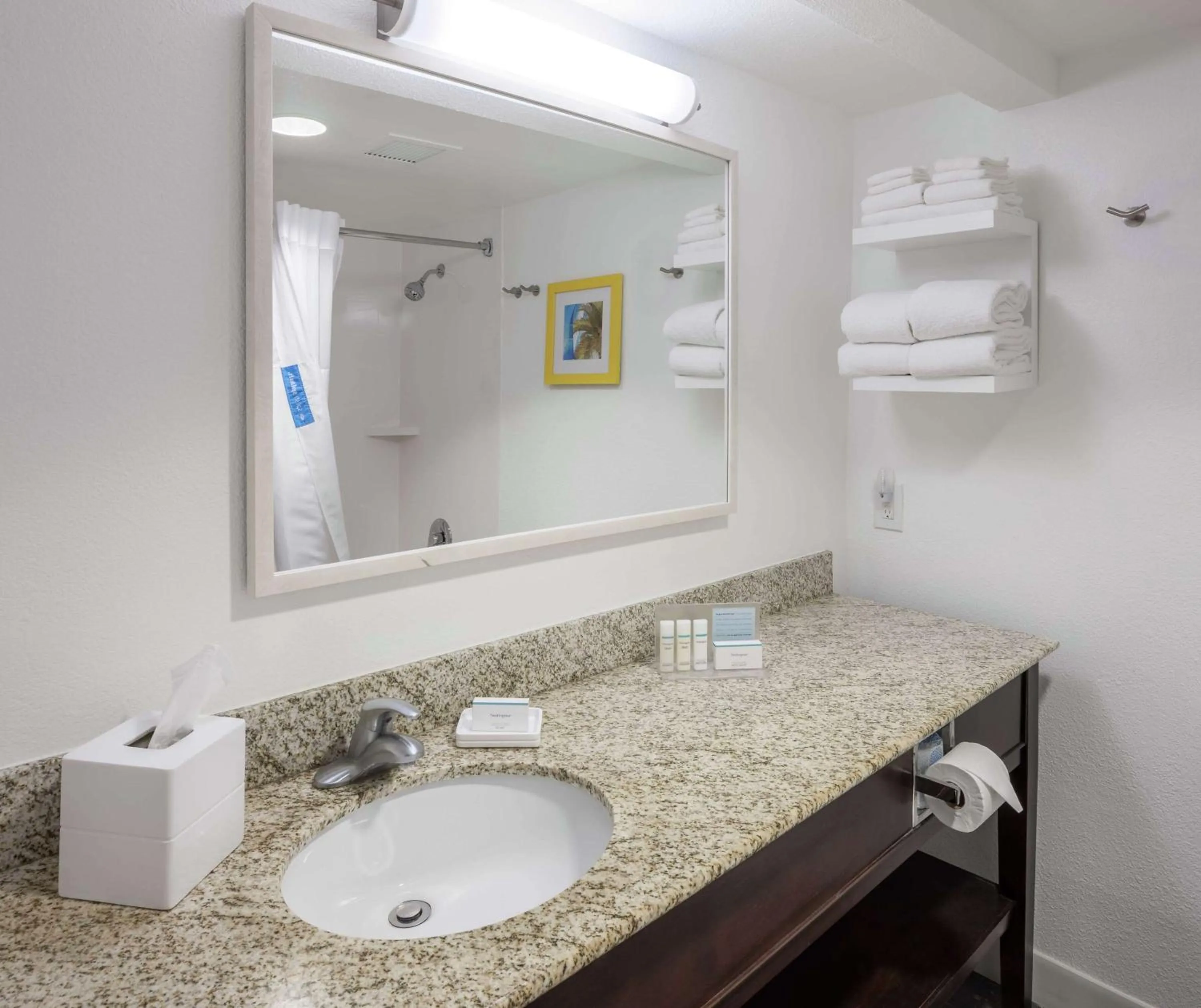 Bathroom in Hampton Inn & Suites Miami-Doral Dolphin Mall