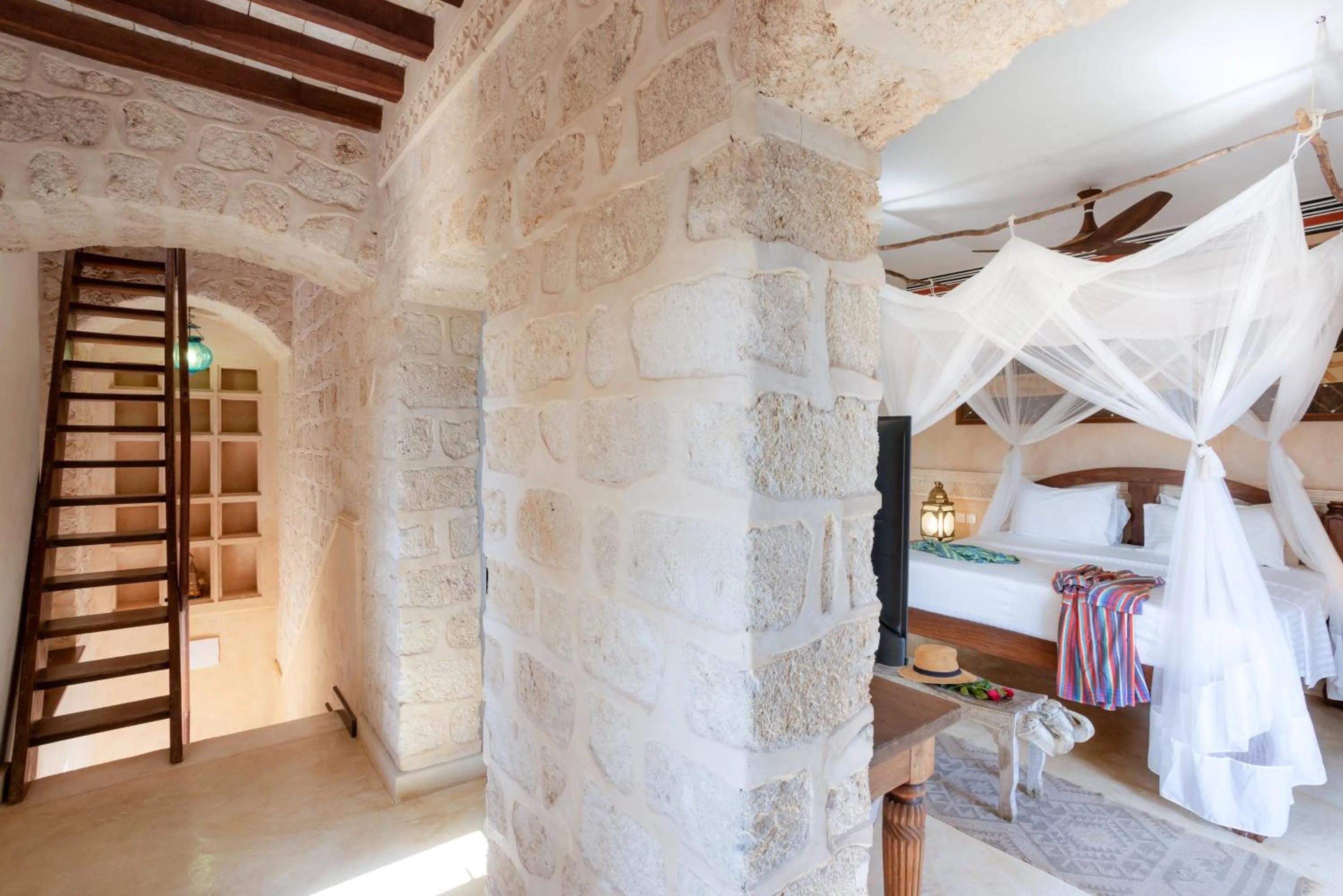 Bedroom in The Charming Lonno Lodge Watamu