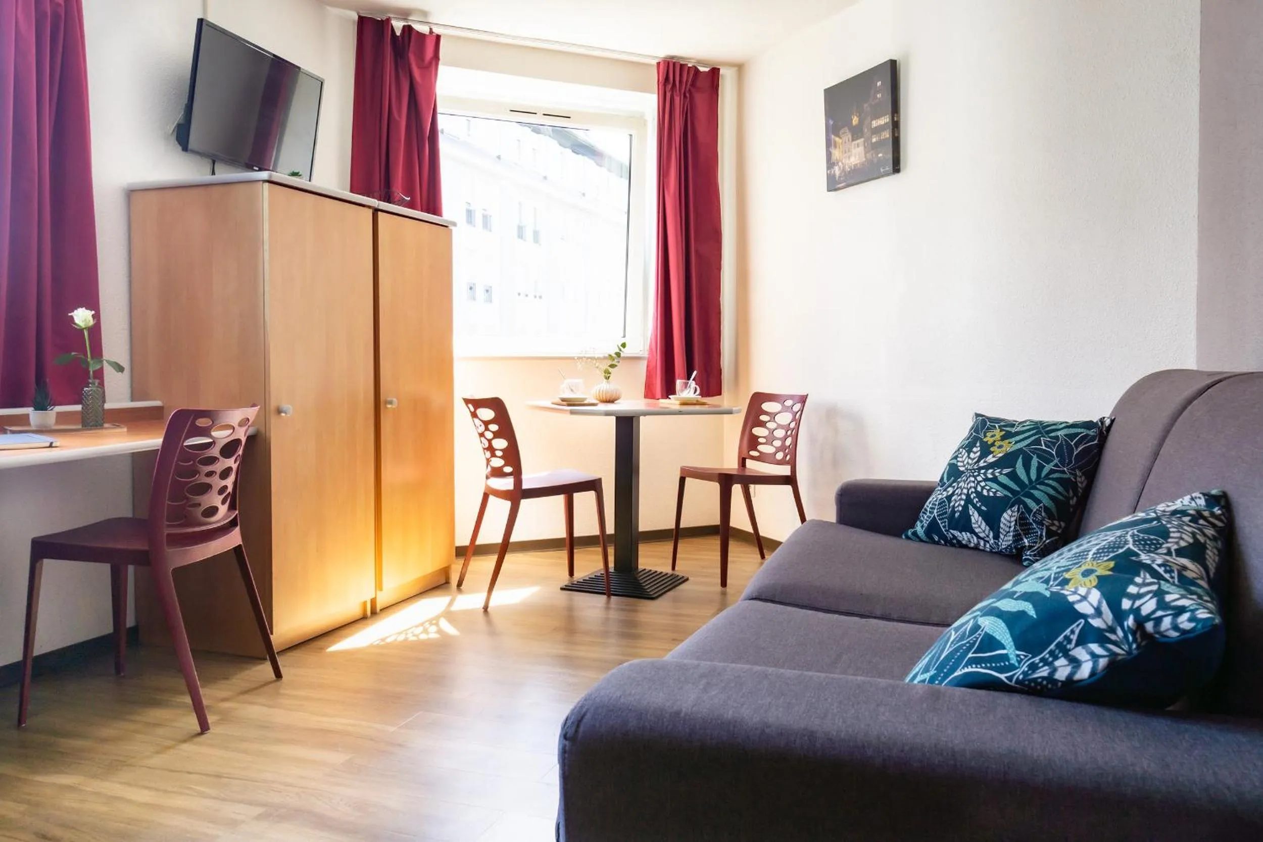 Seating area in City Residence Access Strasbourg