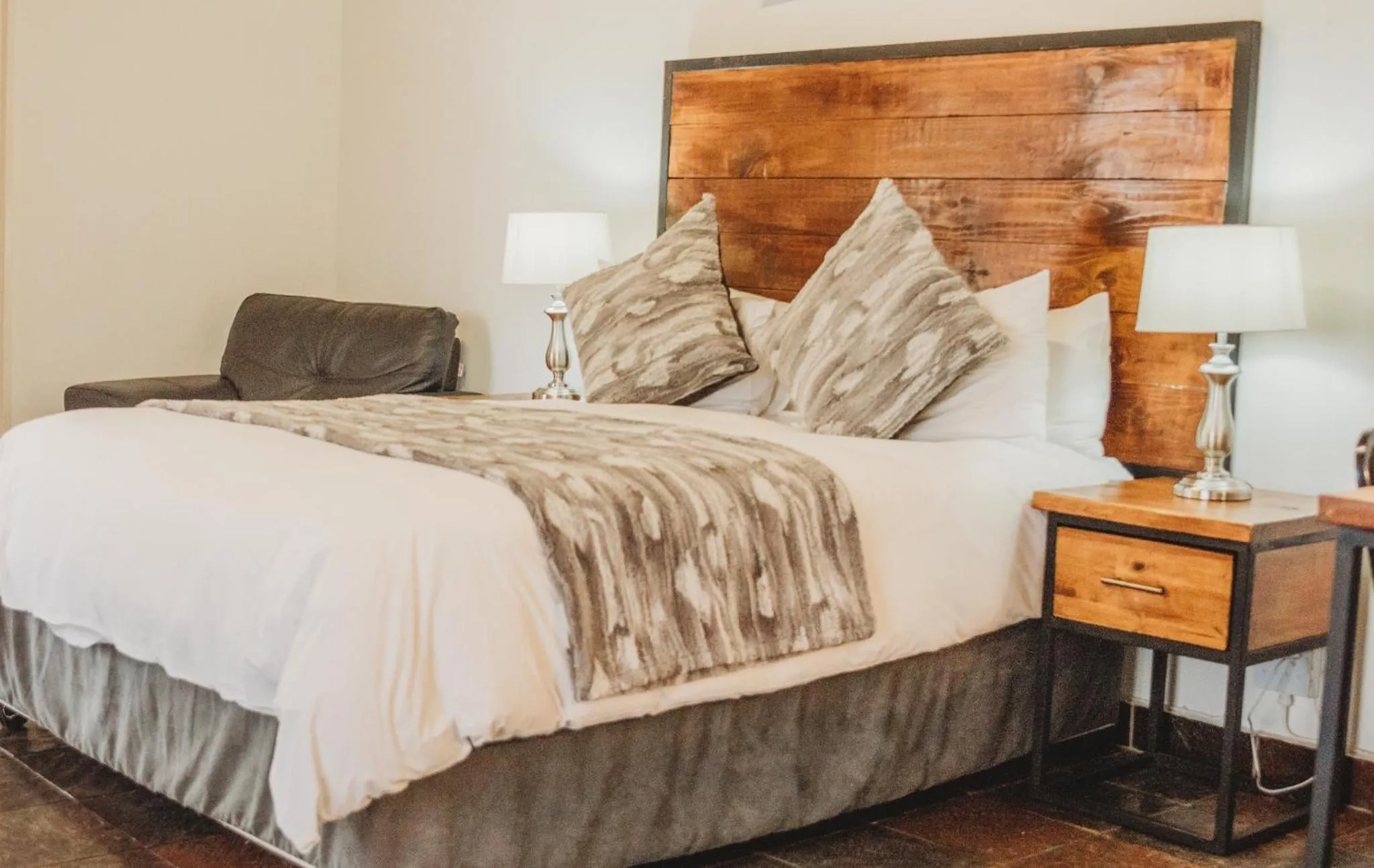 Bedroom, Bed in Casa Leitao Lodge