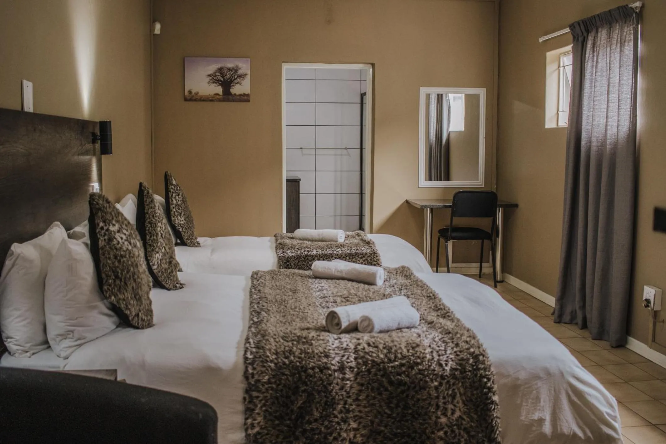 Bed in Casa Leitao Lodge