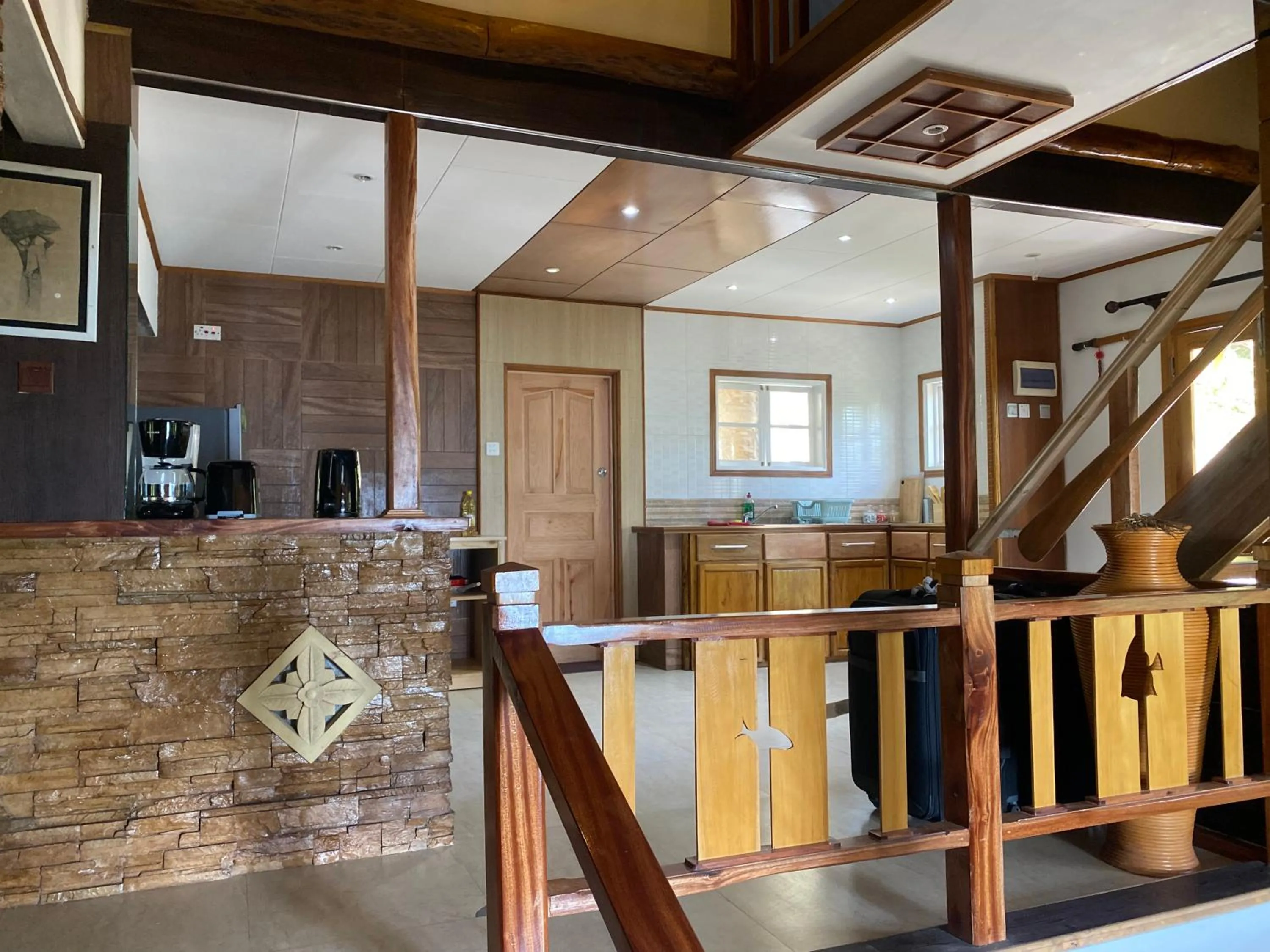 Decorative detail in Mouggae Blues Villas