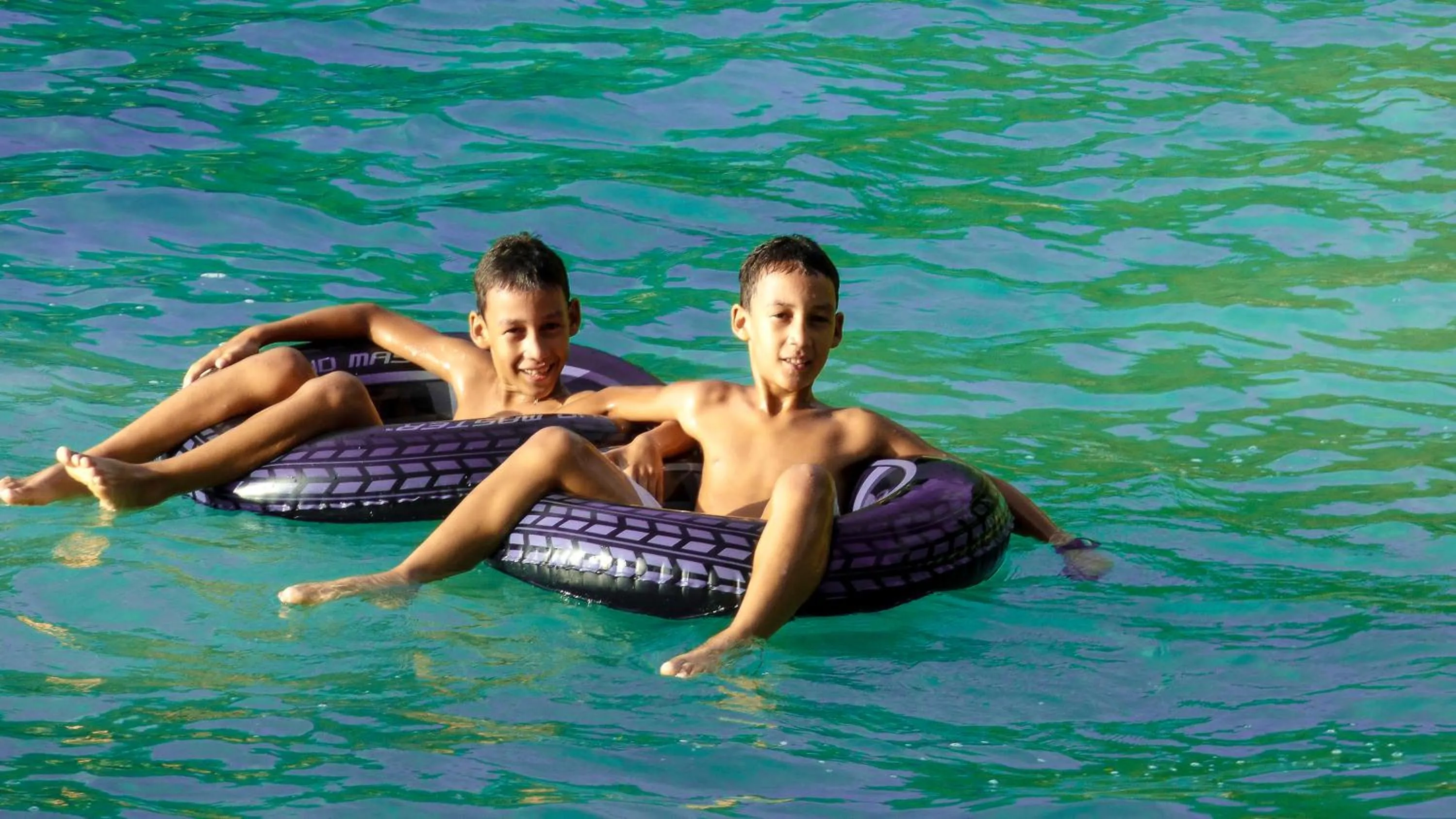 Beach in Mouggae Blues Villas