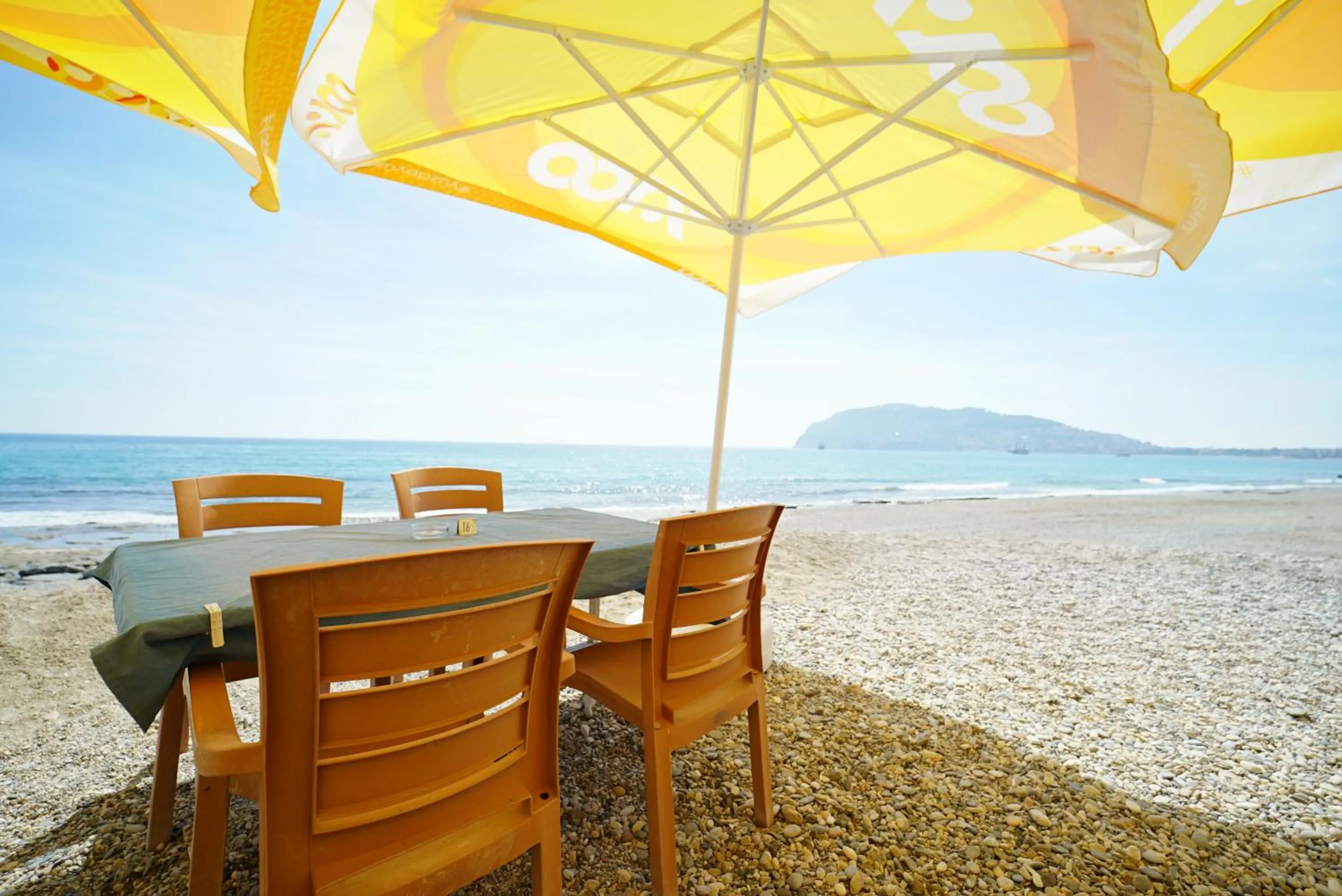 Beach in Alanya Risus Park Hotel