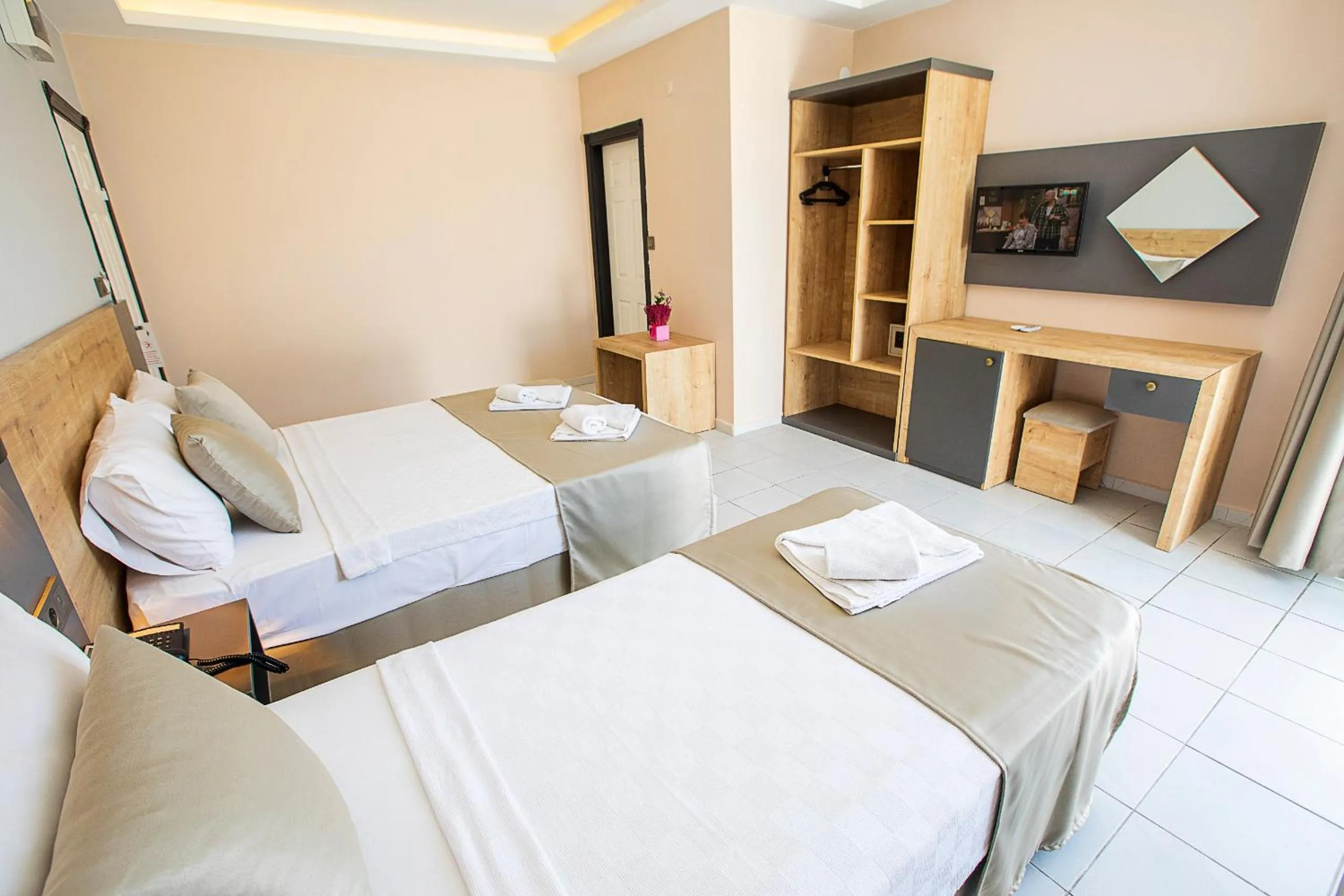 Bed in Alanya Risus Park Hotel